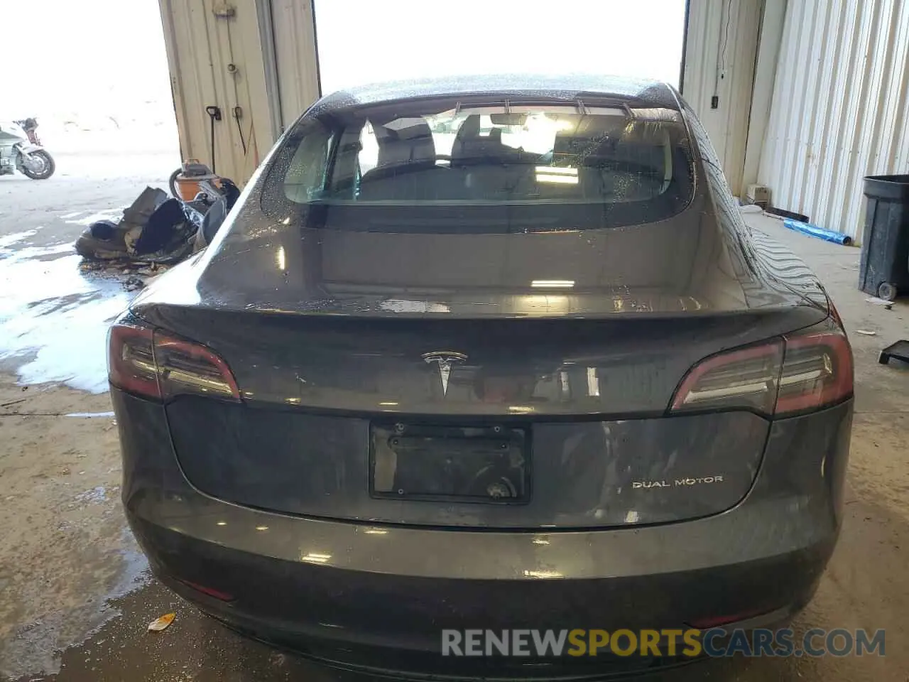 6 Photograph of a damaged car 5YJ3E1EB8KF441975 TESLA MODEL 3 2019