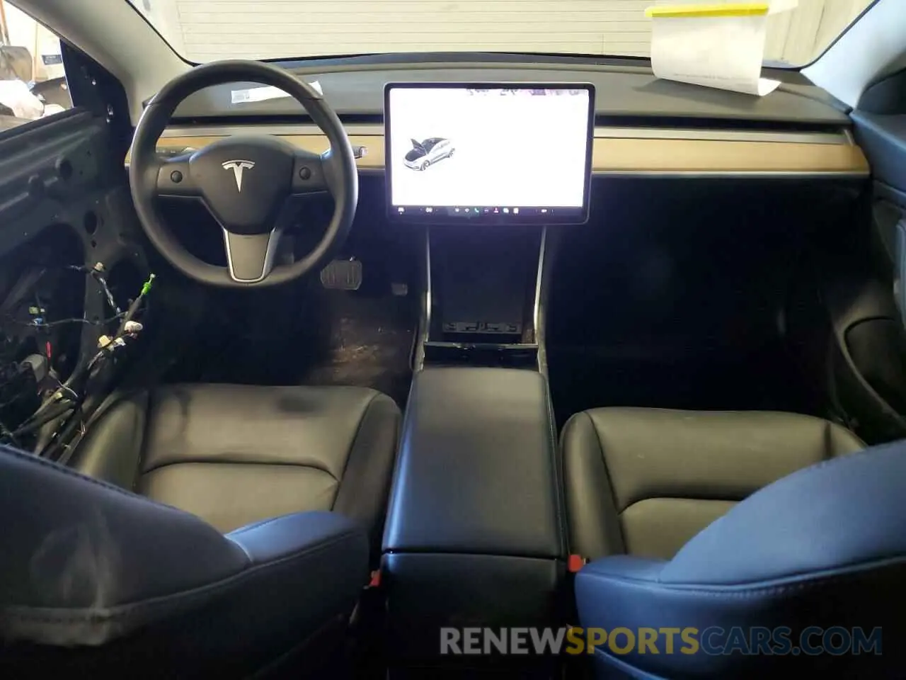 8 Photograph of a damaged car 5YJ3E1EB8KF441975 TESLA MODEL 3 2019