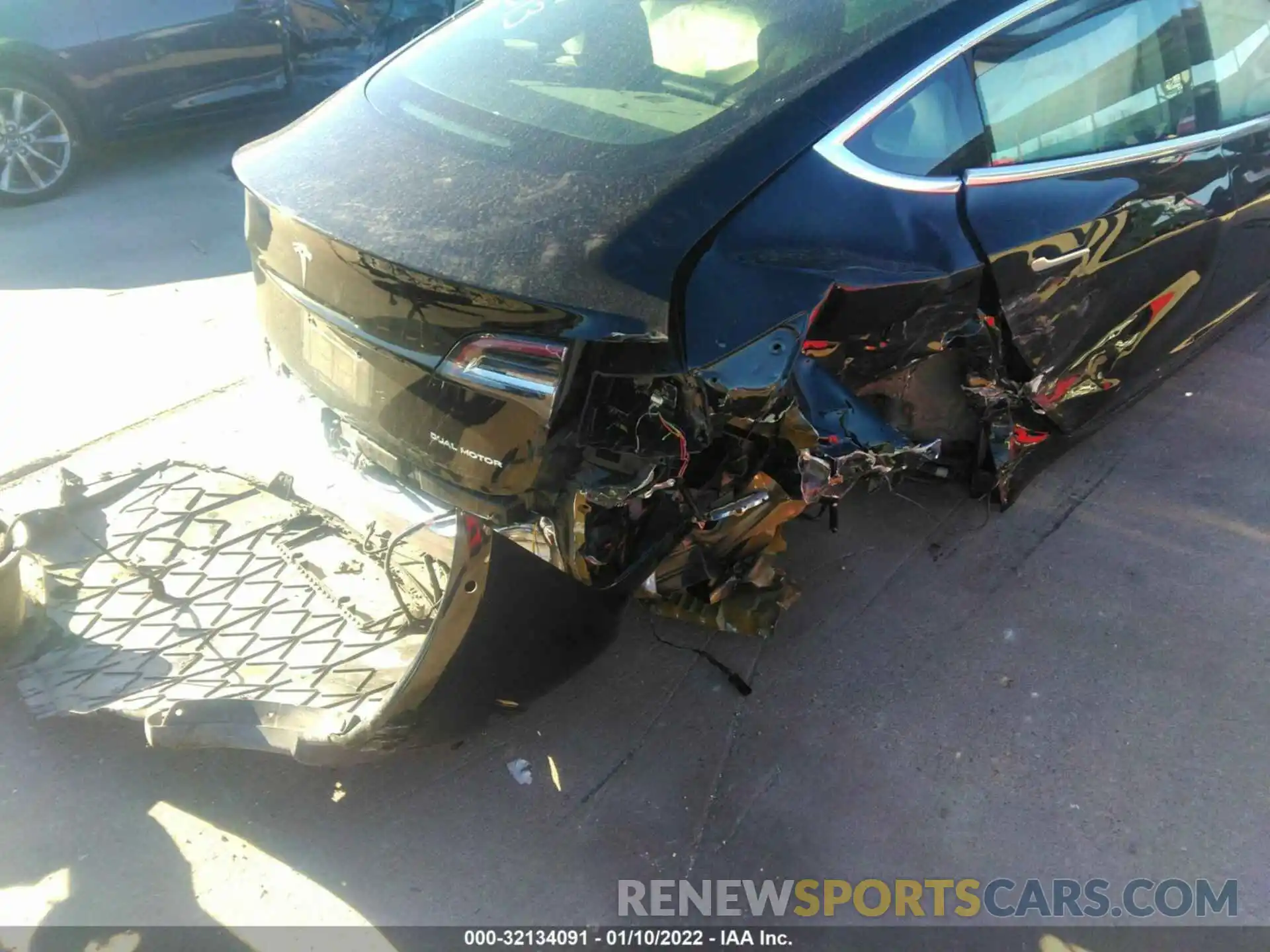 6 Photograph of a damaged car 5YJ3E1EB8KF451602 TESLA MODEL 3 2019