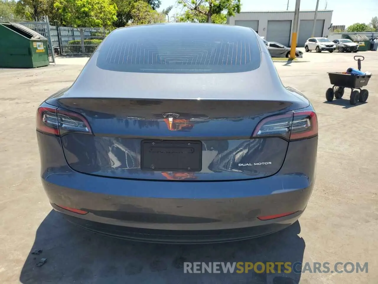 6 Photograph of a damaged car 5YJ3E1EB8KF453544 TESLA MODEL 3 2019