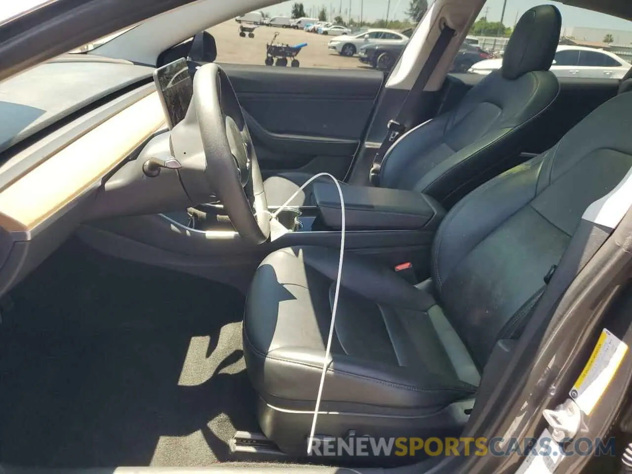 7 Photograph of a damaged car 5YJ3E1EB8KF453544 TESLA MODEL 3 2019