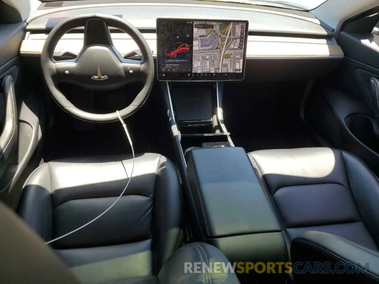 8 Photograph of a damaged car 5YJ3E1EB8KF453544 TESLA MODEL 3 2019