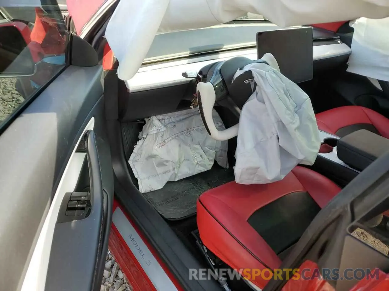 8 Photograph of a damaged car 5YJ3E1EB8KF454936 TESLA MODEL 3 2019
