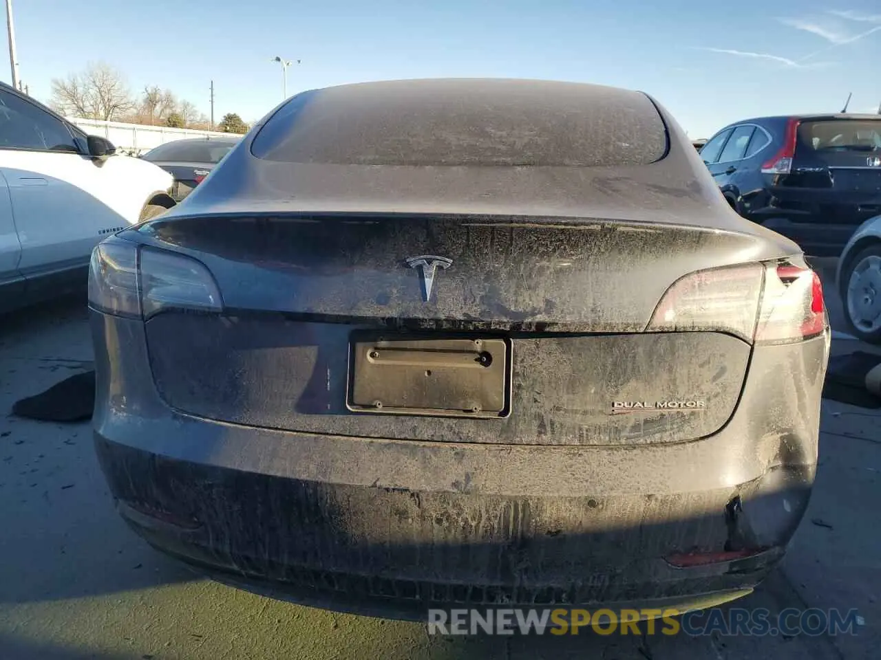 6 Photograph of a damaged car 5YJ3E1EB8KF477004 TESLA MODEL 3 2019