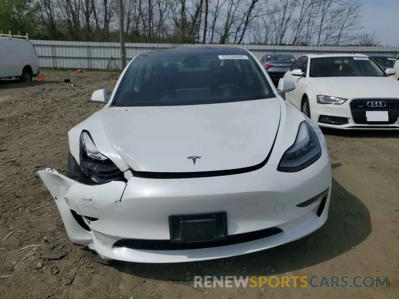 5 Photograph of a damaged car 5YJ3E1EB8KF493929 TESLA MODEL 3 2019