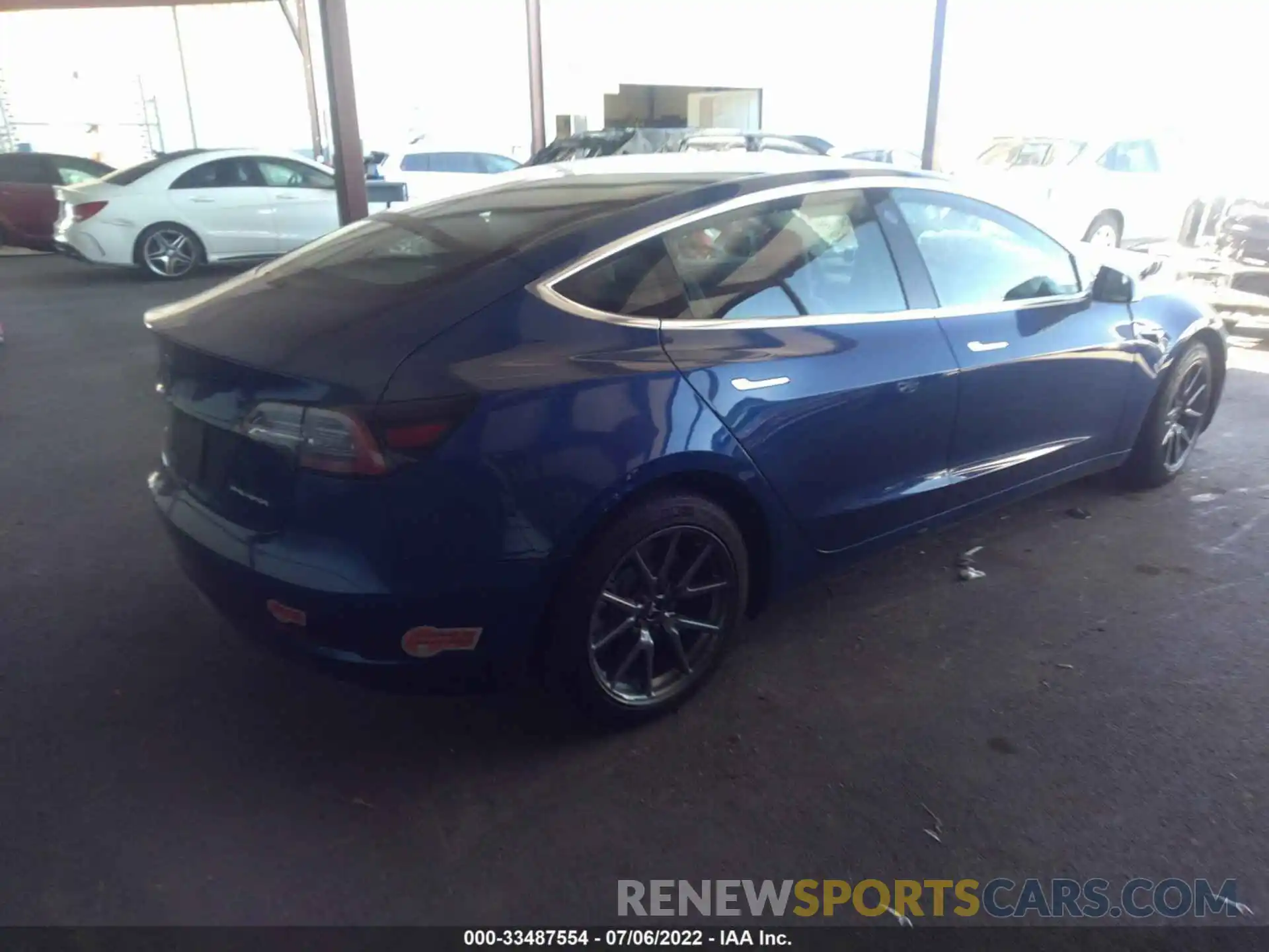 4 Photograph of a damaged car 5YJ3E1EB8KF497625 TESLA MODEL 3 2019