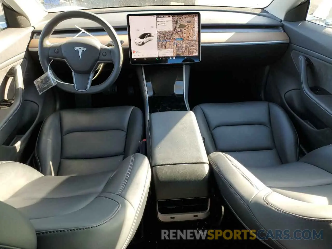 8 Photograph of a damaged car 5YJ3E1EB8KF511135 TESLA MODEL 3 2019