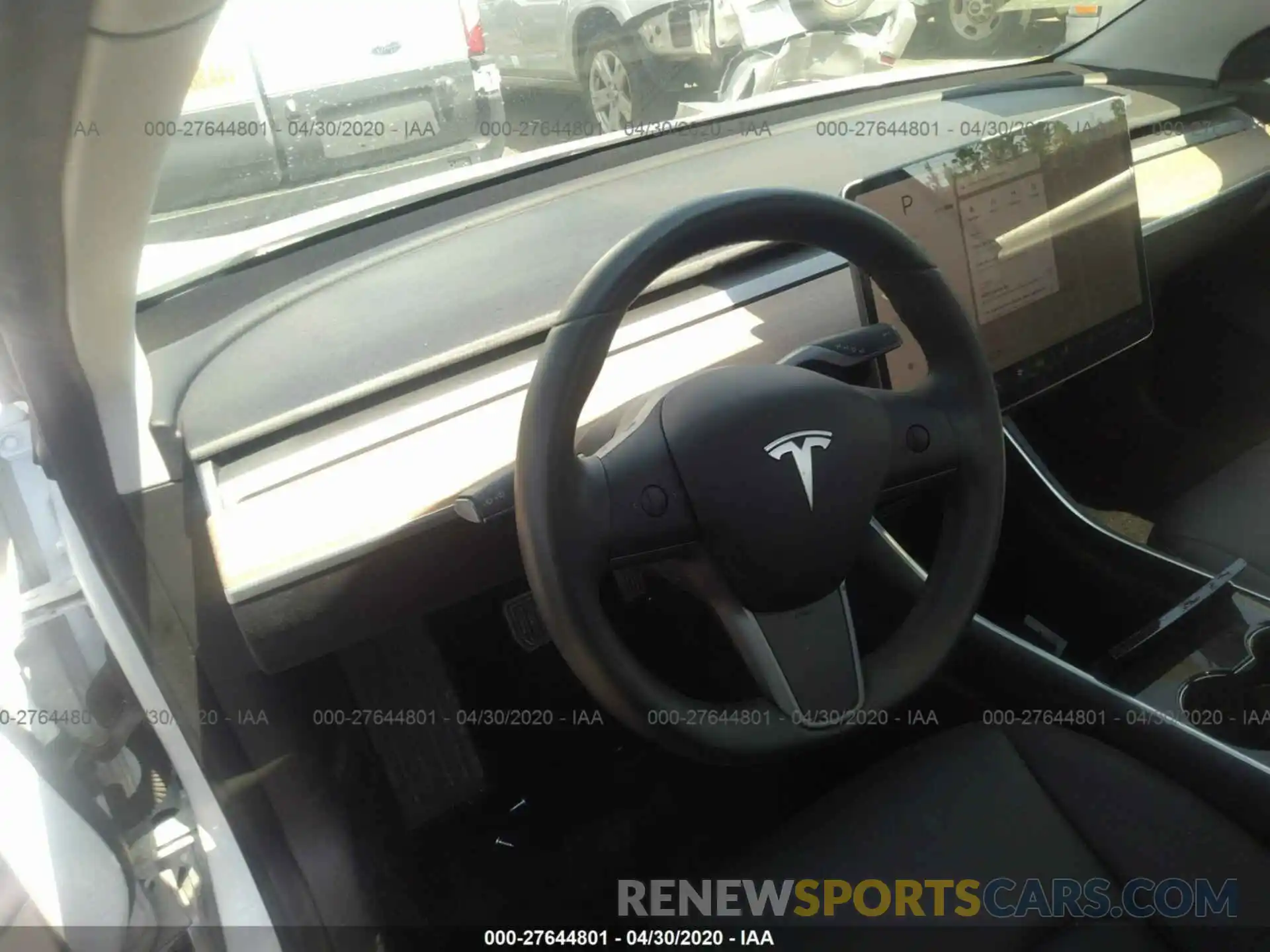 5 Photograph of a damaged car 5YJ3E1EB9KF199763 TESLA MODEL 3 2019