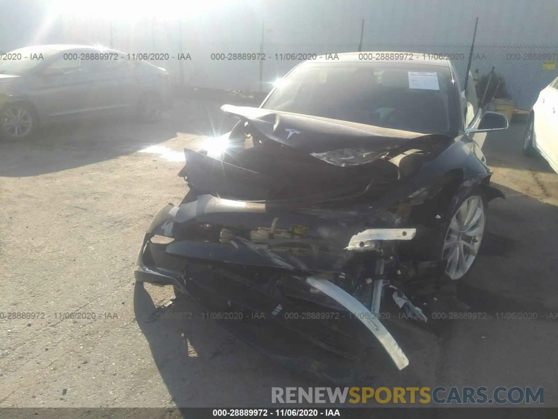 6 Photograph of a damaged car 5YJ3E1EB9KF211488 TESLA MODEL 3 2019