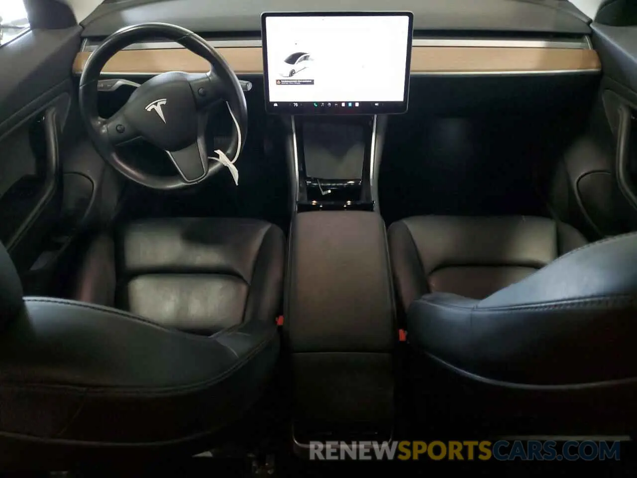 8 Photograph of a damaged car 5YJ3E1EB9KF211636 TESLA MODEL 3 2019