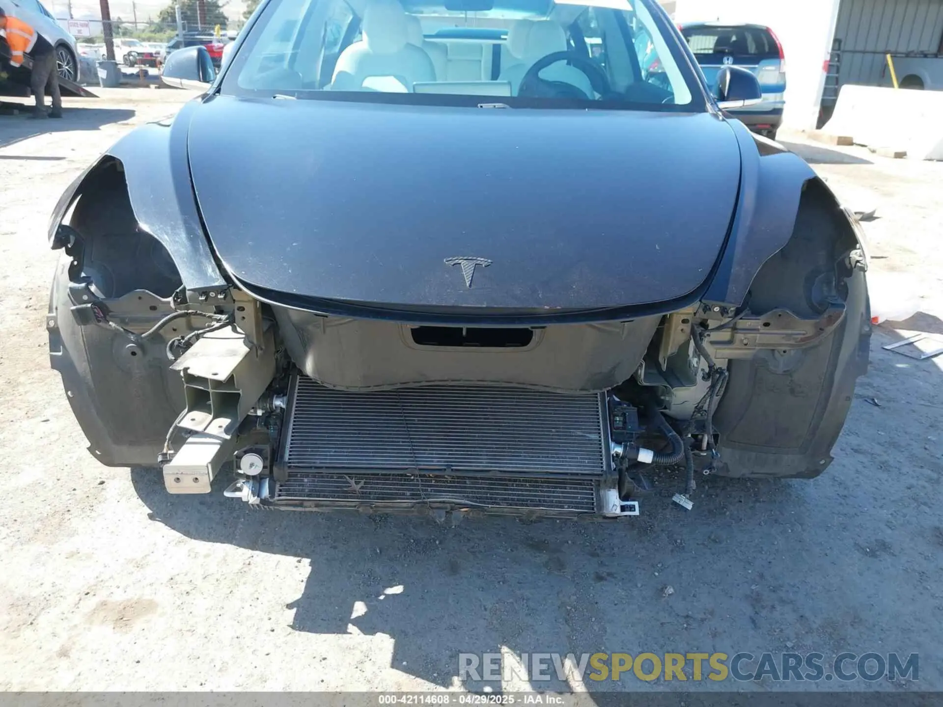 6 Photograph of a damaged car 5YJ3E1EB9KF231742 TESLA MODEL 3 2019