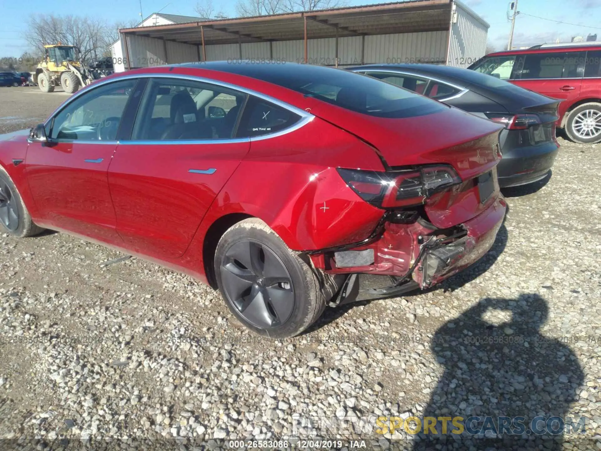 6 Photograph of a damaged car 5YJ3E1EB9KF359334 TESLA MODEL 3 2019