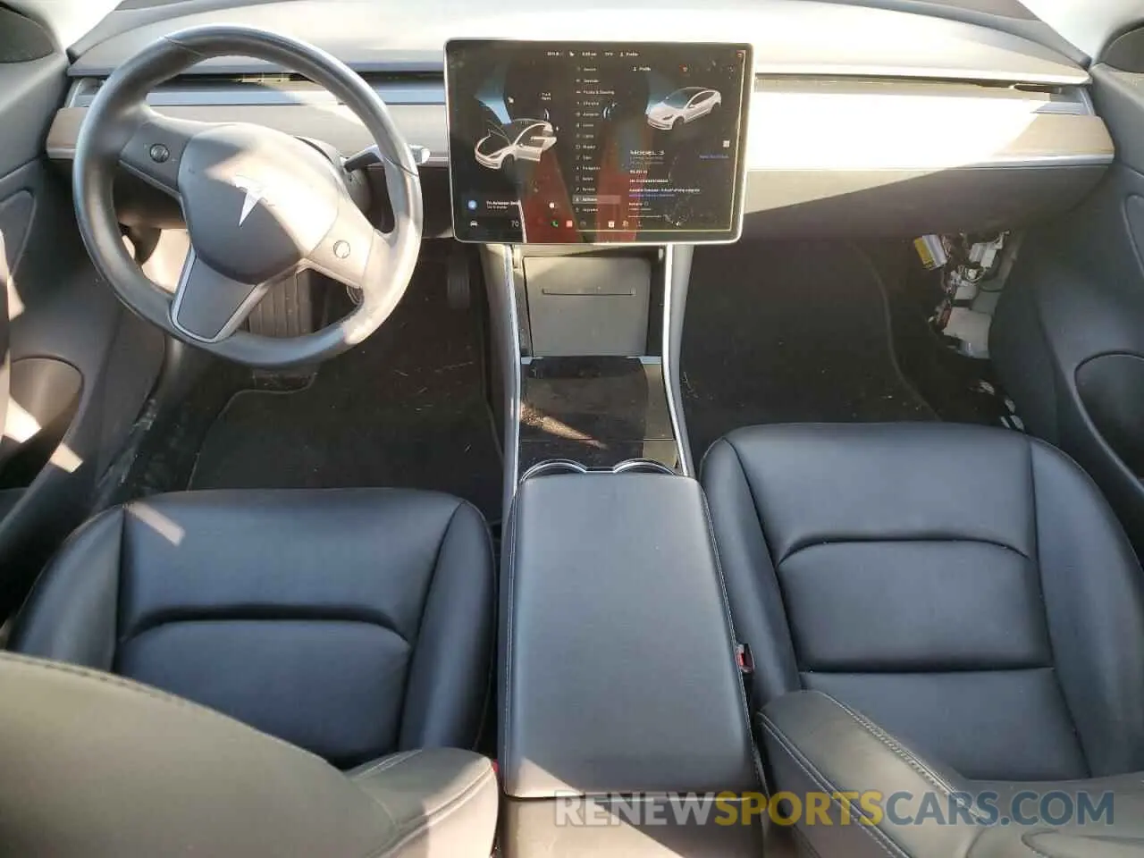 8 Photograph of a damaged car 5YJ3E1EB9KF388235 TESLA MODEL 3 2019