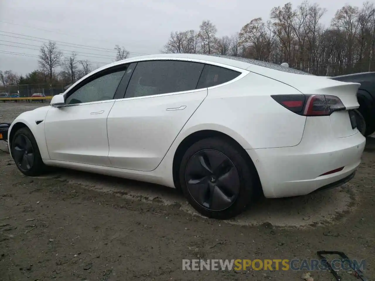 2 Photograph of a damaged car 5YJ3E1EB9KF388297 TESLA MODEL 3 2019