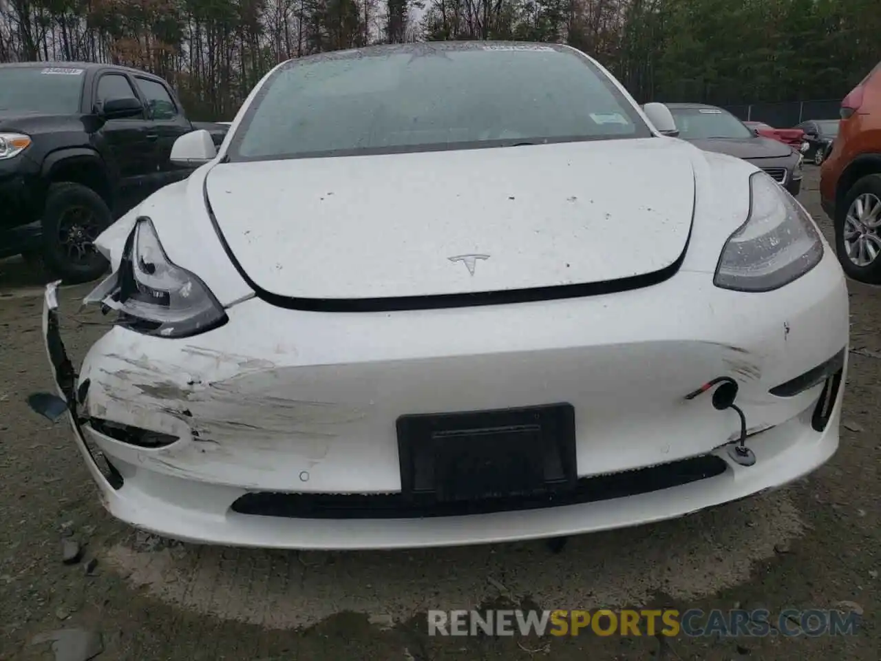 5 Photograph of a damaged car 5YJ3E1EB9KF388297 TESLA MODEL 3 2019