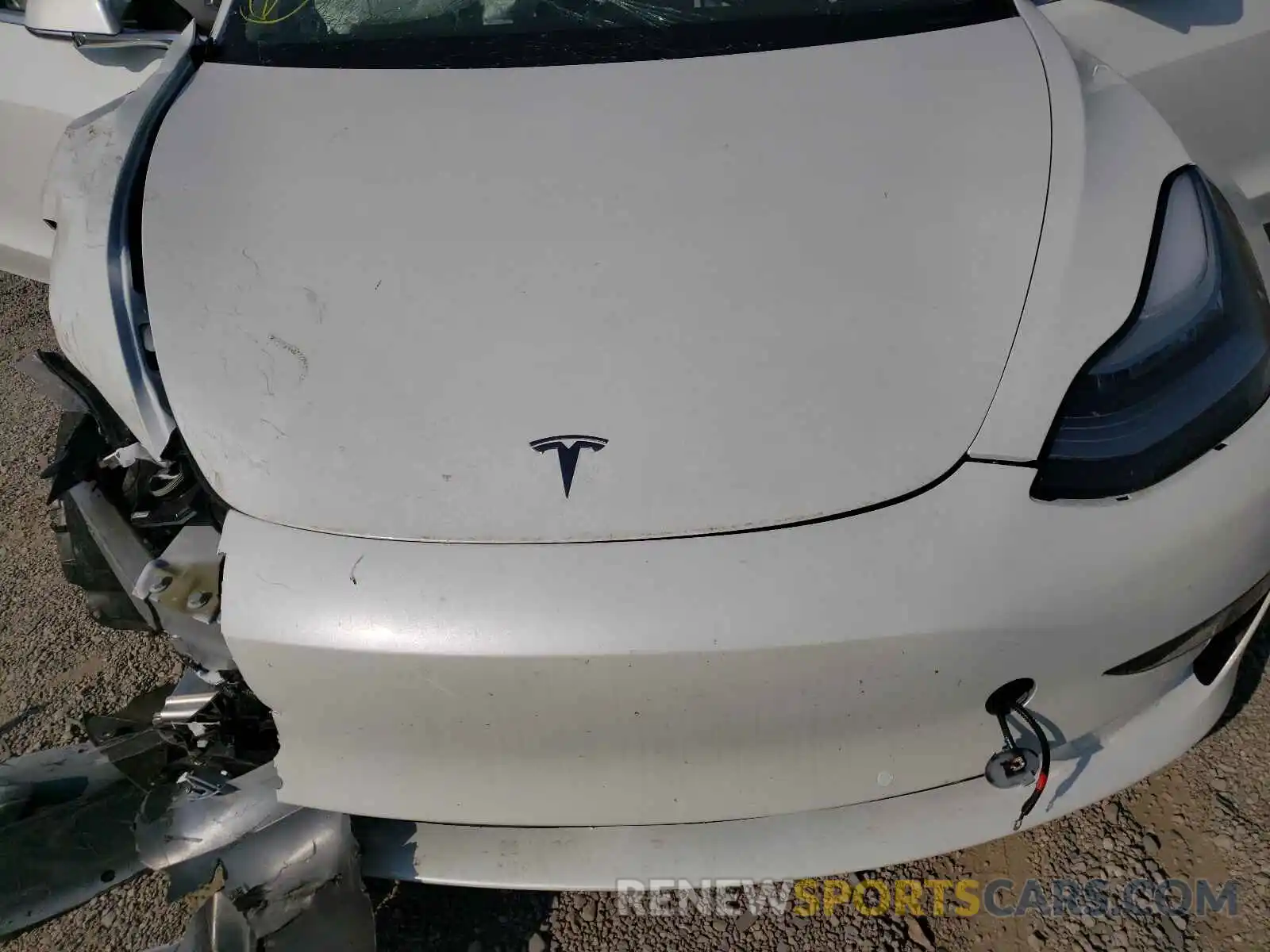 7 Photograph of a damaged car 5YJ3E1EB9KF392544 TESLA MODEL 3 2019