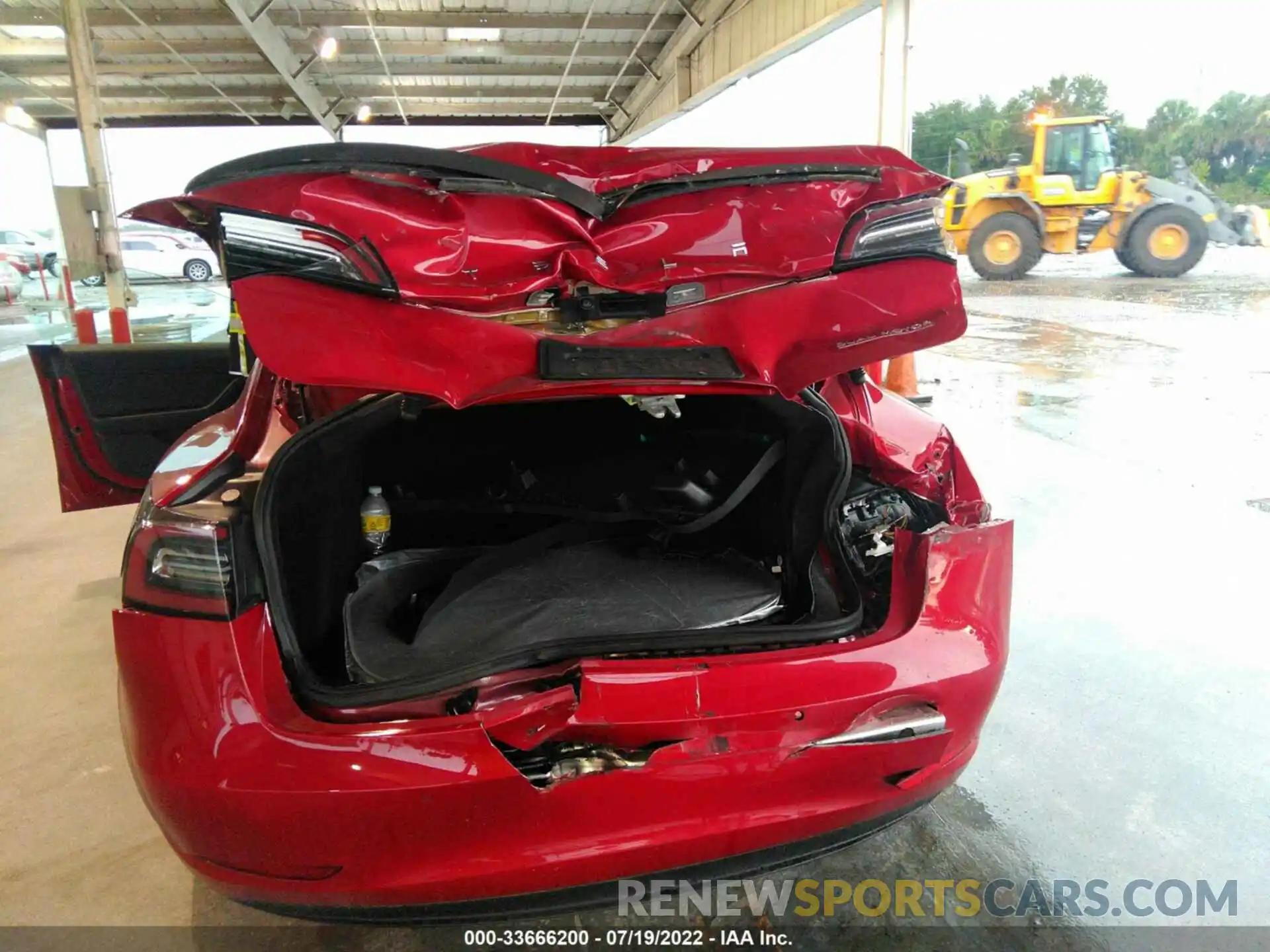 6 Photograph of a damaged car 5YJ3E1EB9KF392964 TESLA MODEL 3 2019