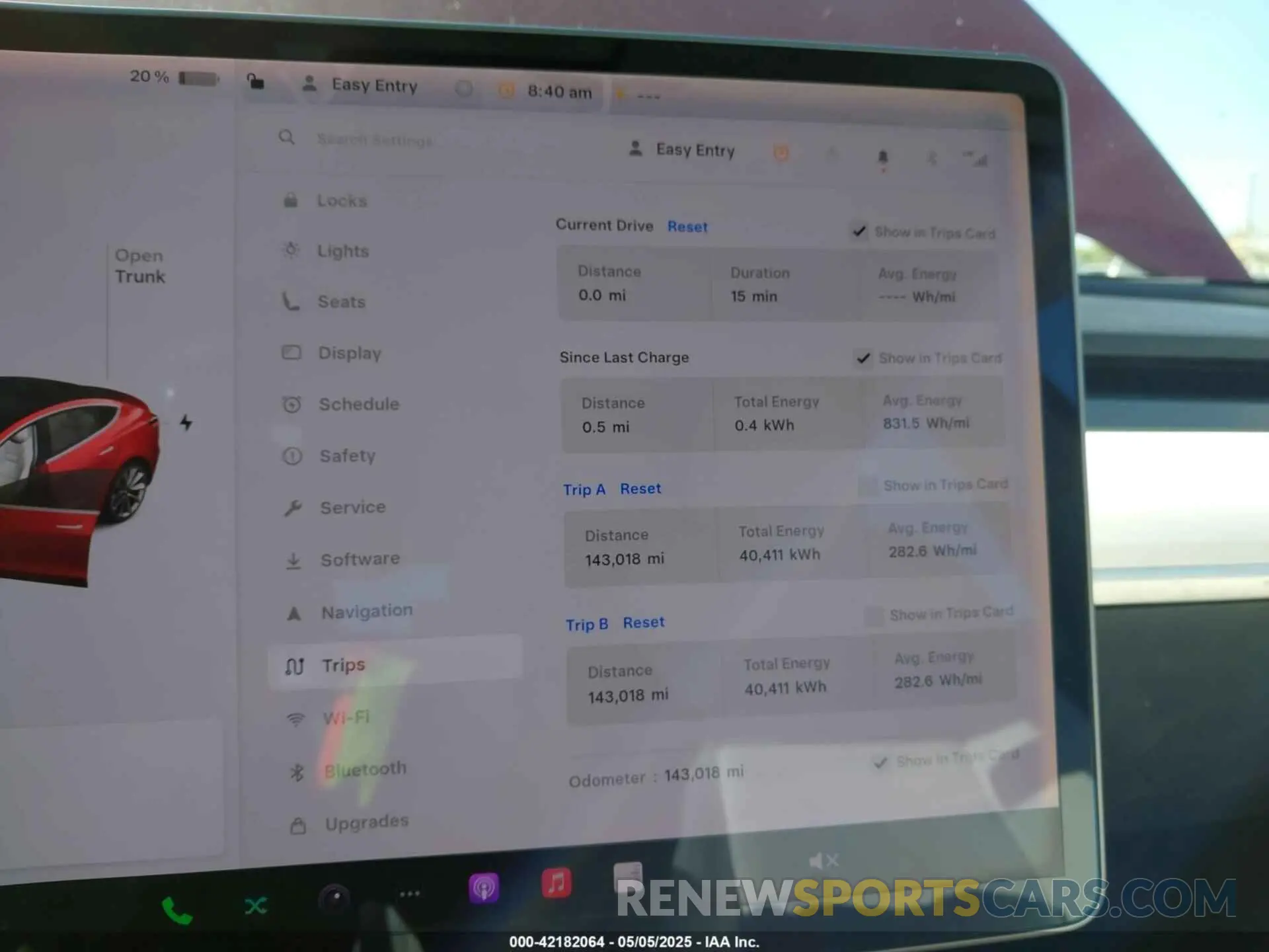7 Photograph of a damaged car 5YJ3E1EB9KF421797 TESLA MODEL 3 2019