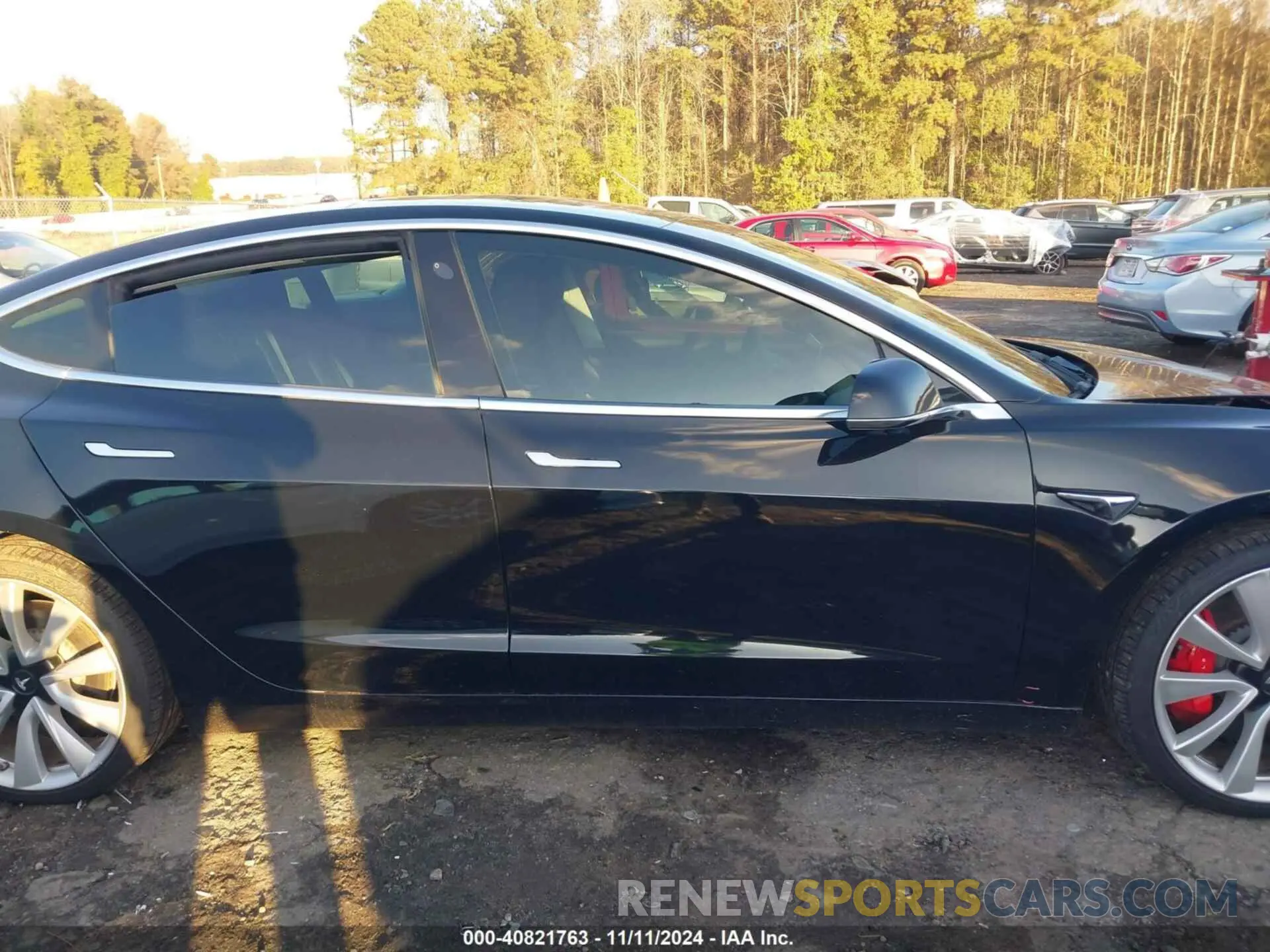 13 Photograph of a damaged car 5YJ3E1EB9KF438406 TESLA MODEL 3 2019