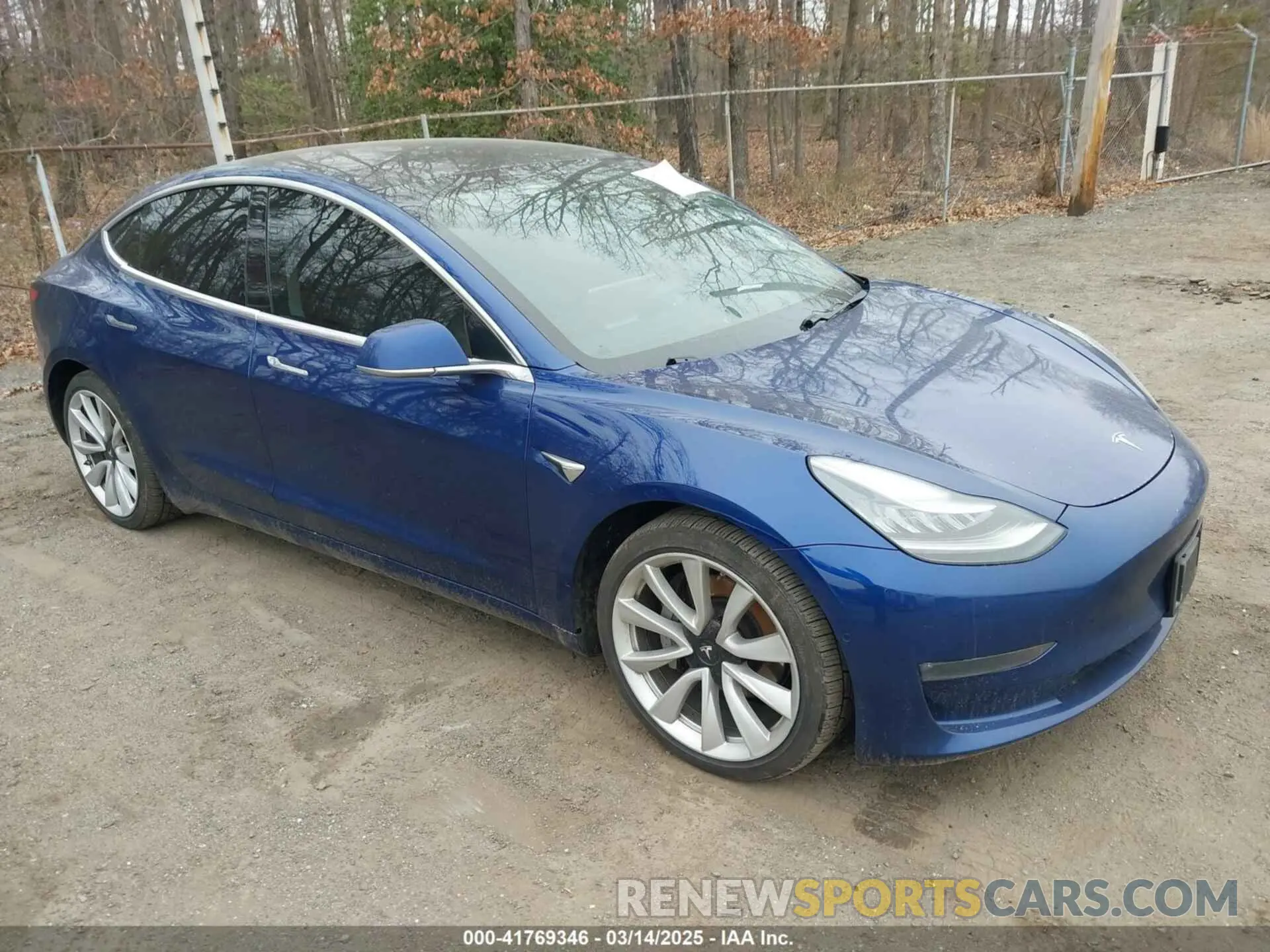 1 Photograph of a damaged car 5YJ3E1EB9KF454007 TESLA MODEL 3 2019