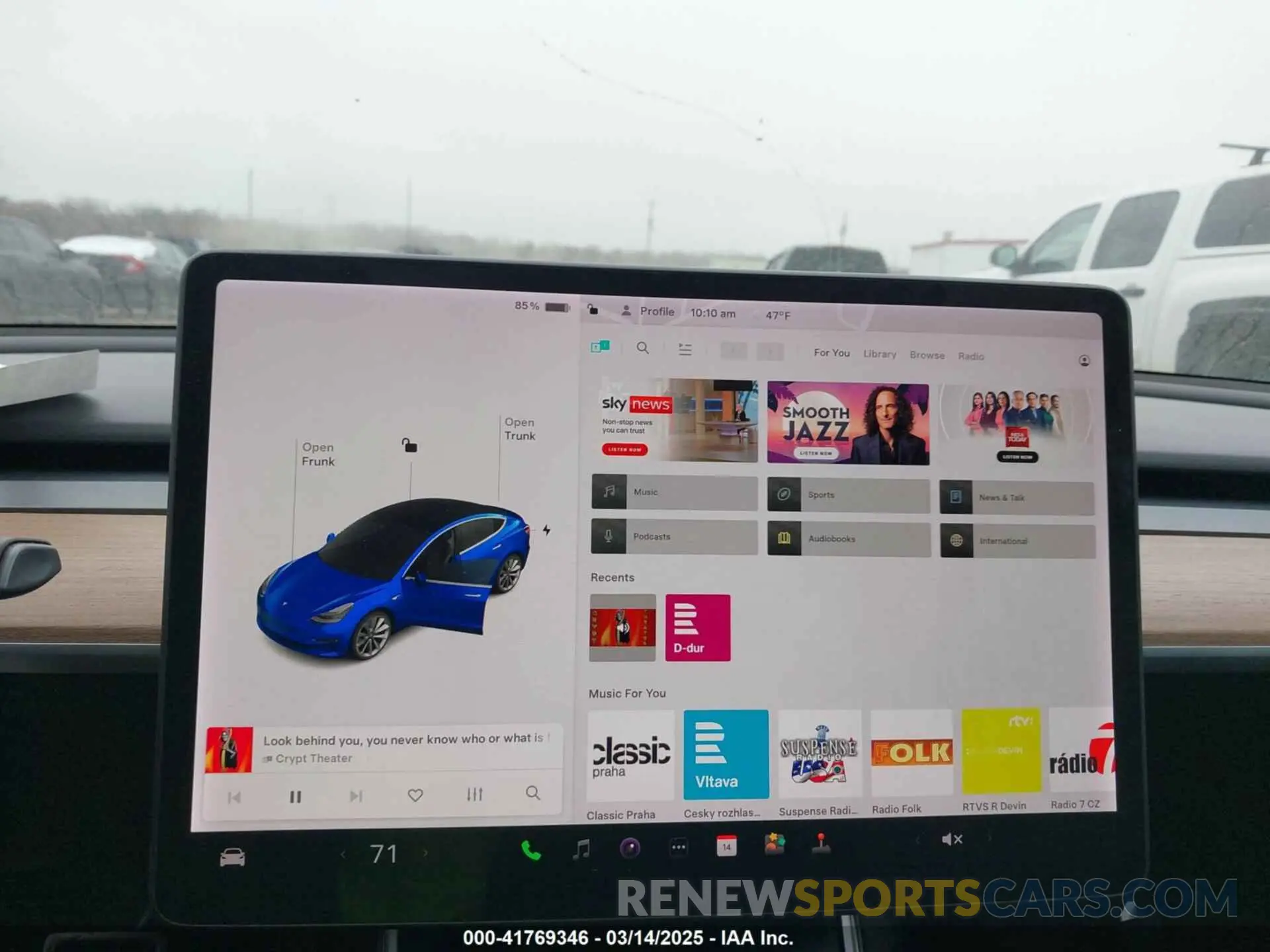 18 Photograph of a damaged car 5YJ3E1EB9KF454007 TESLA MODEL 3 2019