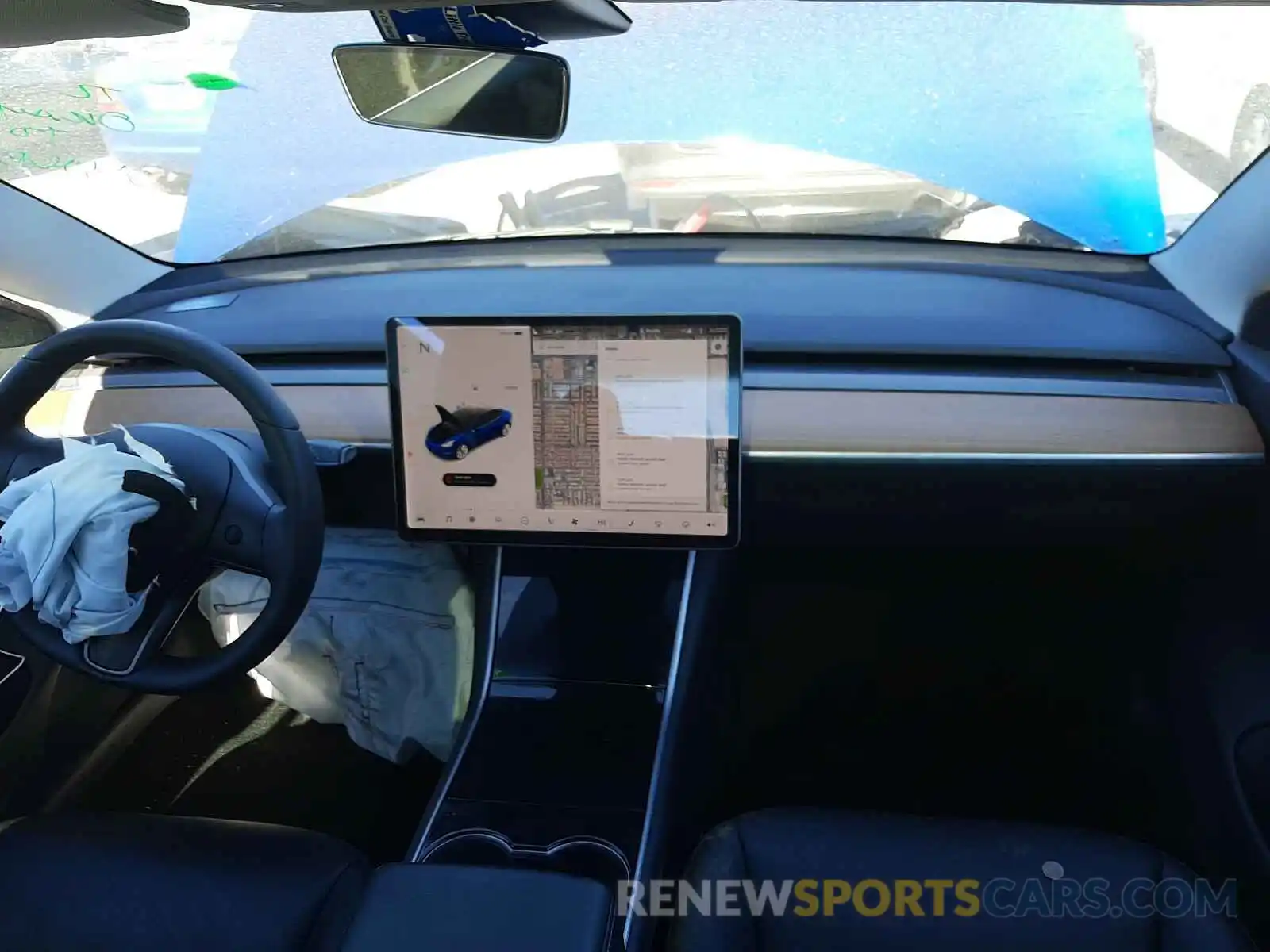 9 Photograph of a damaged car 5YJ3E1EB9KF464519 TESLA MODEL 3 2019