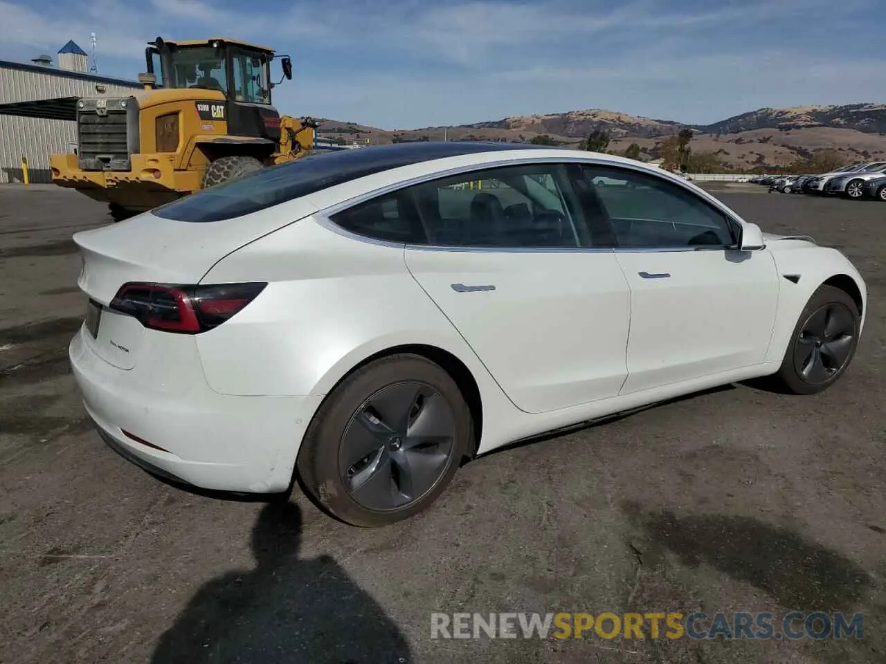 3 Photograph of a damaged car 5YJ3E1EB9KF511807 TESLA MODEL 3 2019