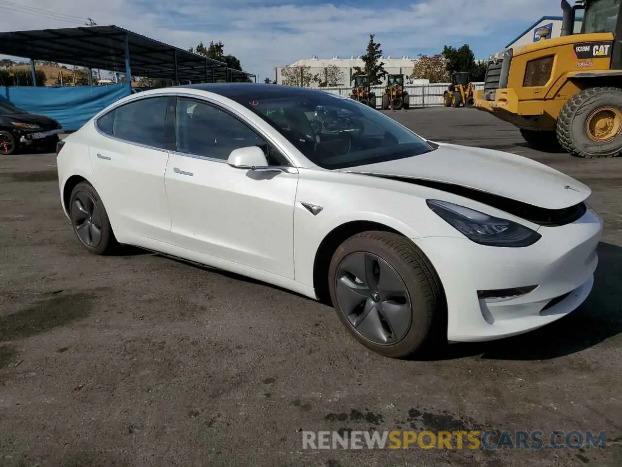 4 Photograph of a damaged car 5YJ3E1EB9KF511807 TESLA MODEL 3 2019