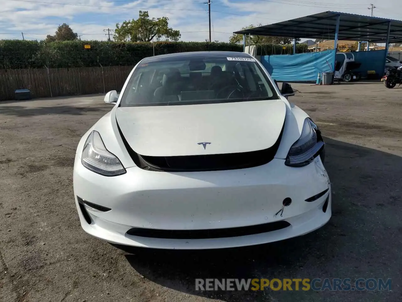 5 Photograph of a damaged car 5YJ3E1EB9KF511807 TESLA MODEL 3 2019