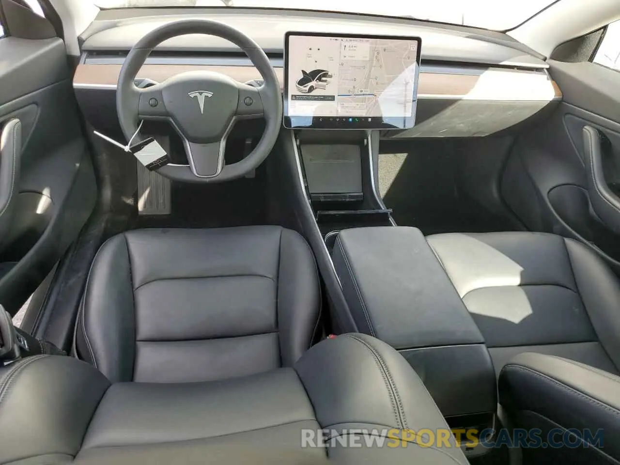 8 Photograph of a damaged car 5YJ3E1EB9KF511807 TESLA MODEL 3 2019