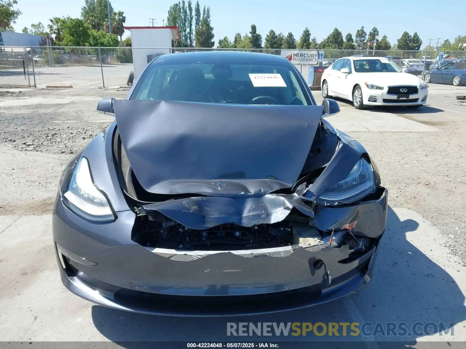 12 Photograph of a damaged car 5YJ3E1EB9KF526596 TESLA MODEL 3 2019
