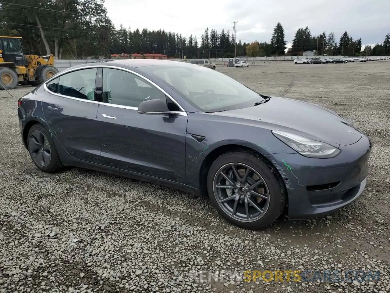 4 Photograph of a damaged car 5YJ3E1EBXKF191719 TESLA MODEL 3 2019
