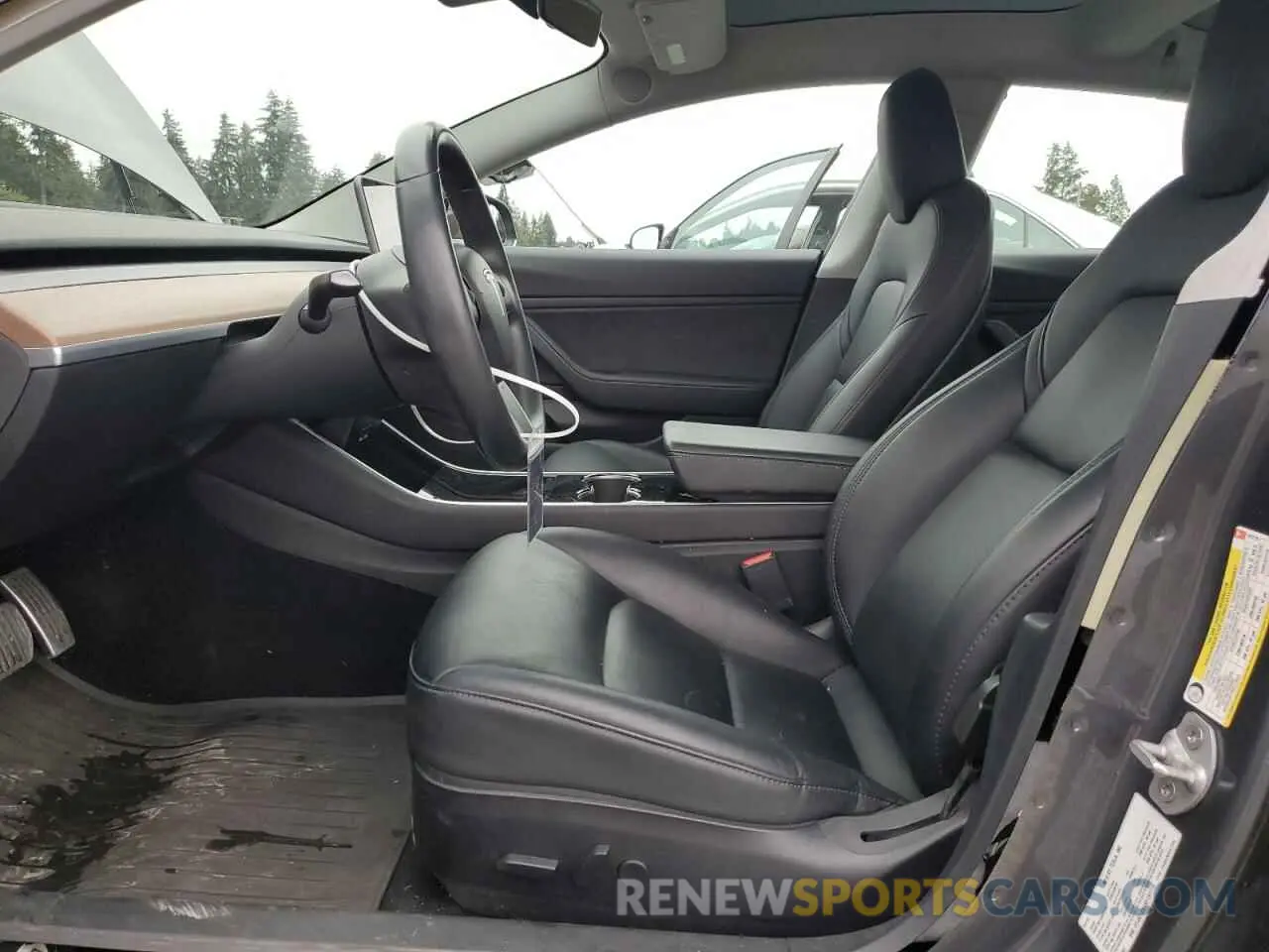 7 Photograph of a damaged car 5YJ3E1EBXKF191719 TESLA MODEL 3 2019