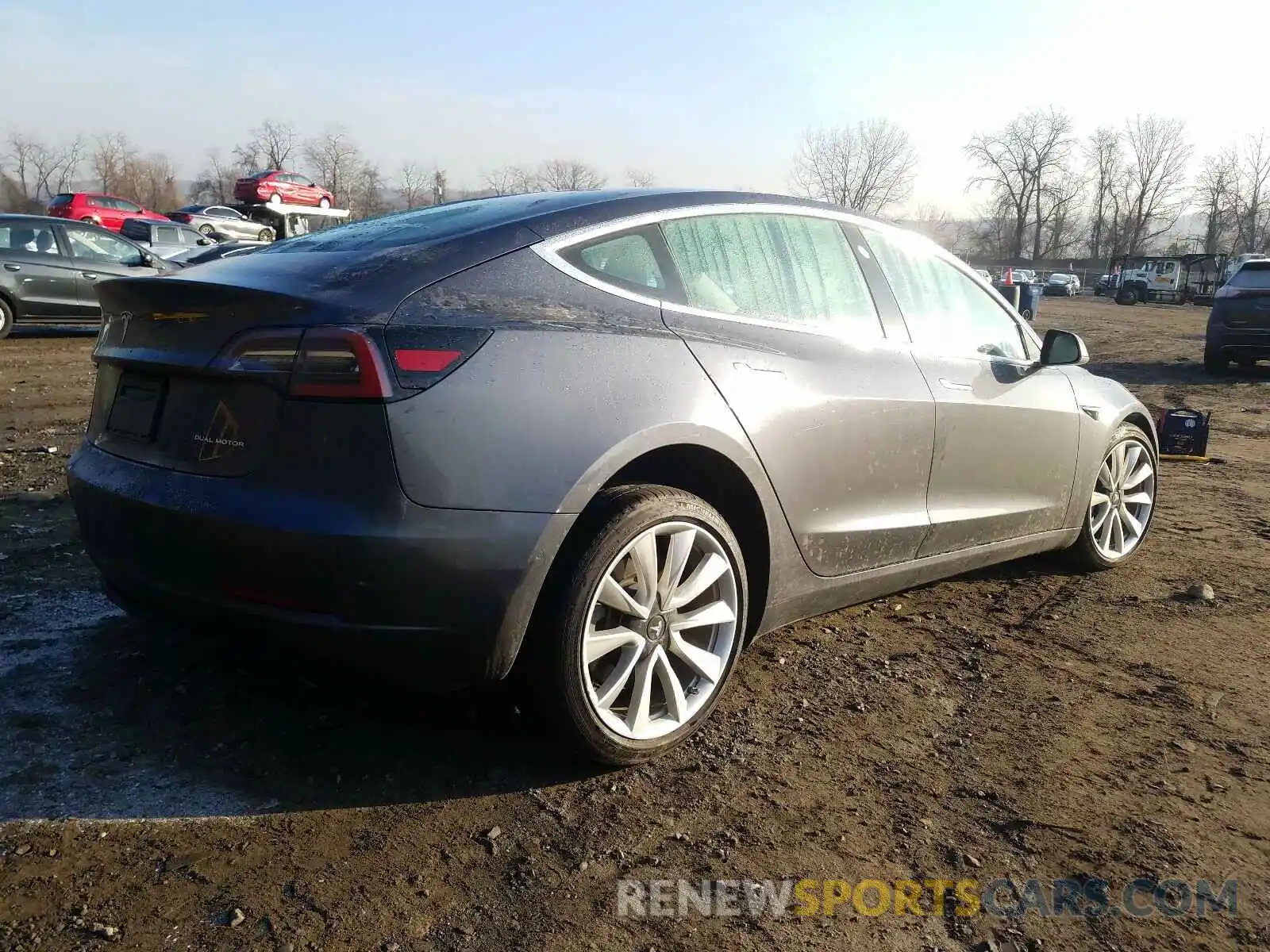 4 Photograph of a damaged car 5YJ3E1EBXKF194586 TESLA MODEL 3 2019