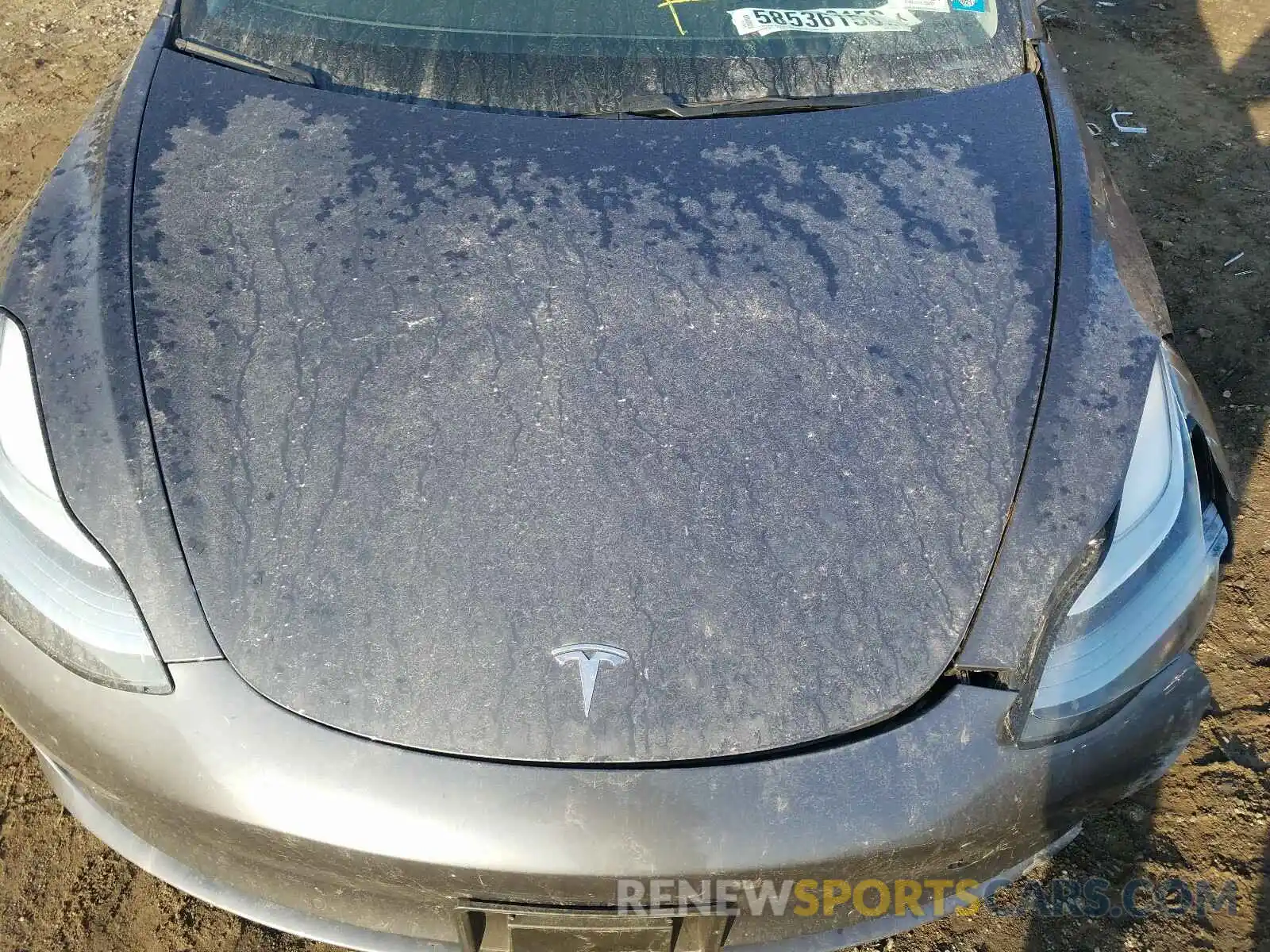 7 Photograph of a damaged car 5YJ3E1EBXKF194586 TESLA MODEL 3 2019