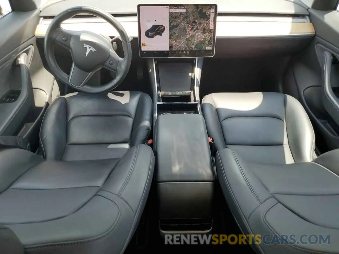 8 Photograph of a damaged car 5YJ3E1EBXKF198945 TESLA MODEL 3 2019