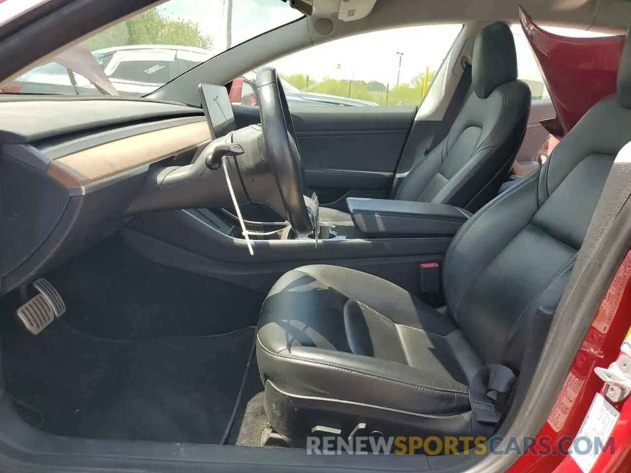 7 Photograph of a damaged car 5YJ3E1EBXKF237727 TESLA MODEL 3 2019