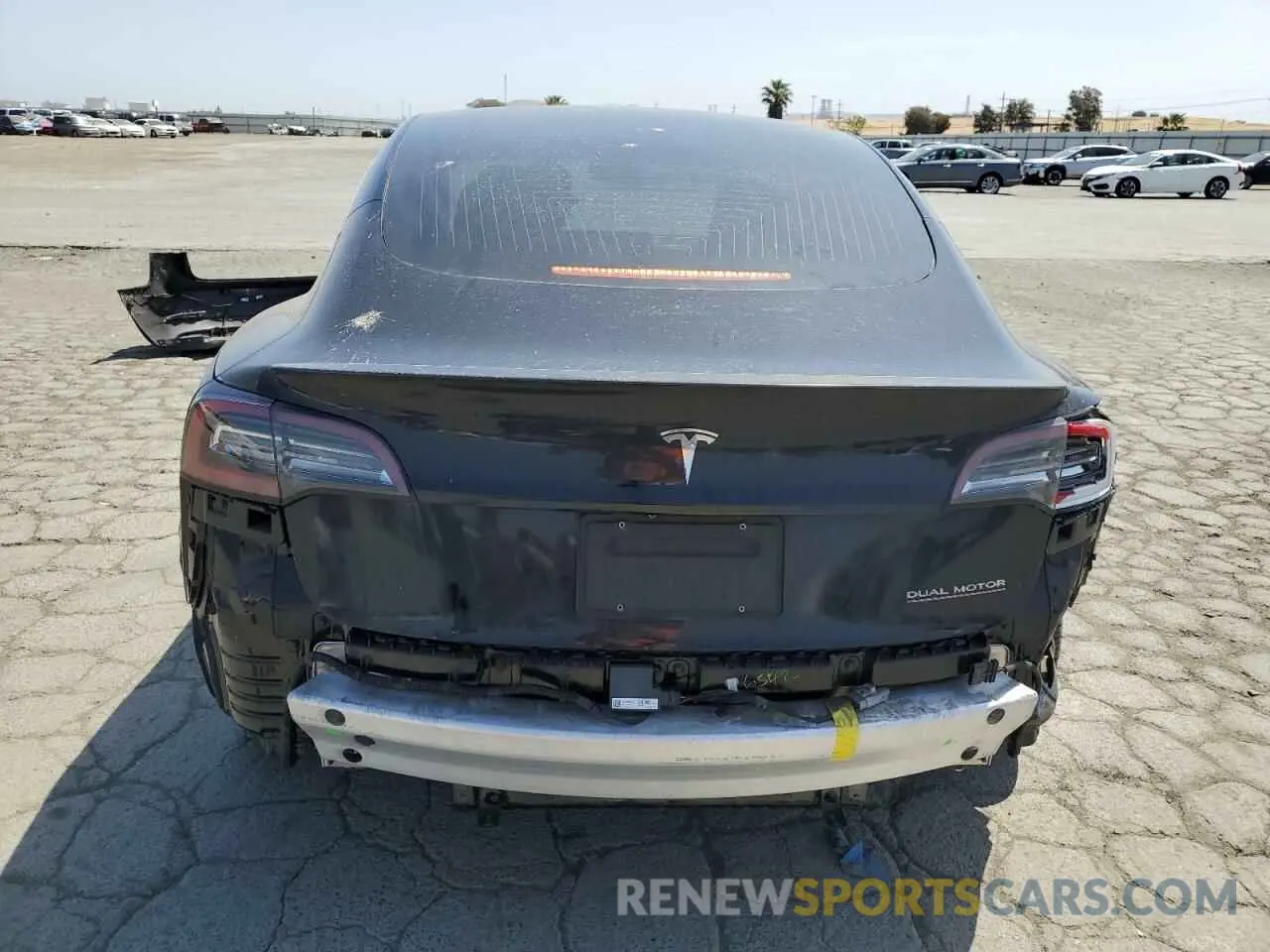 6 Photograph of a damaged car 5YJ3E1EBXKF367992 TESLA MODEL 3 2019