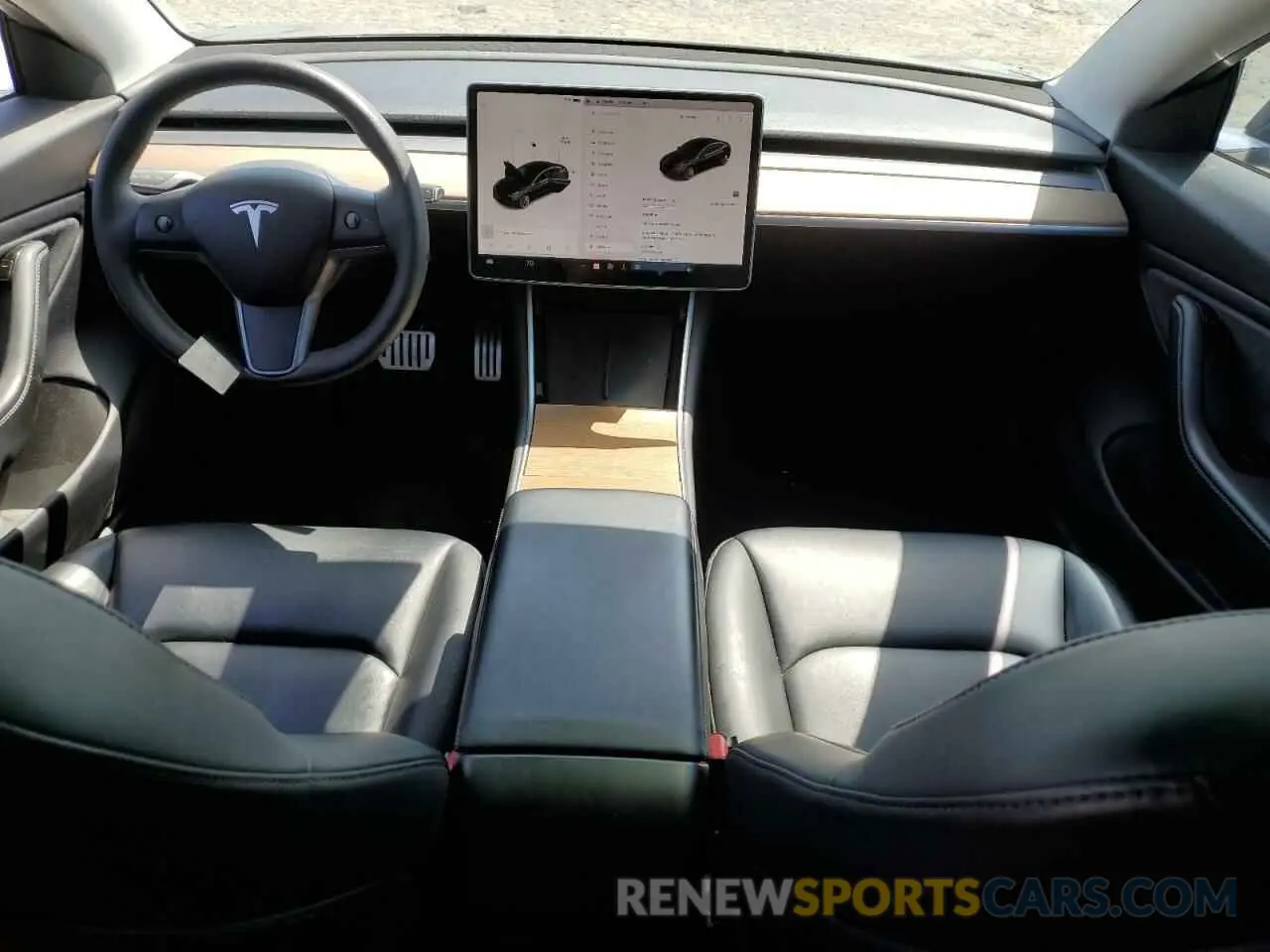 8 Photograph of a damaged car 5YJ3E1EBXKF367992 TESLA MODEL 3 2019