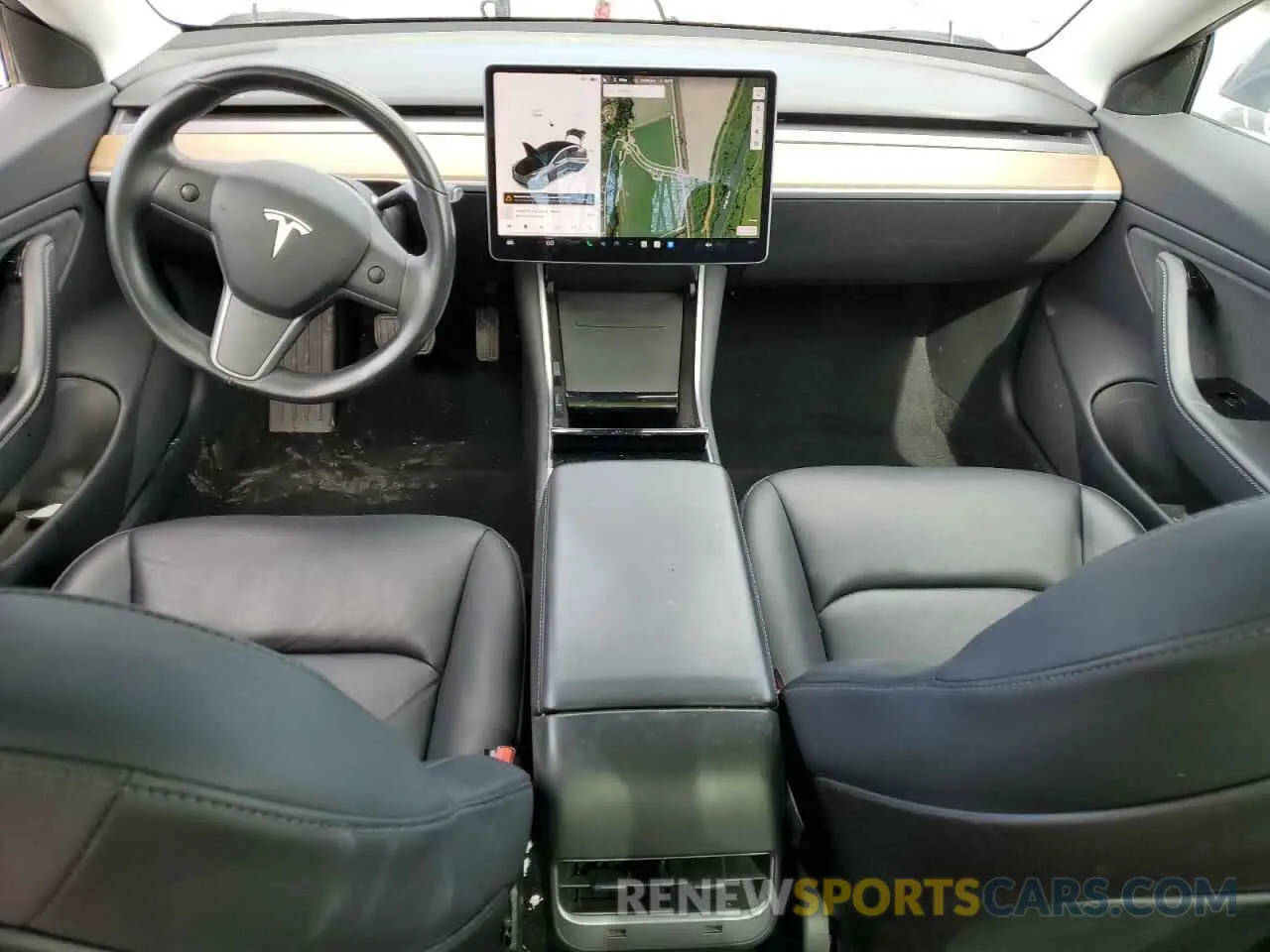8 Photograph of a damaged car 5YJ3E1EBXKF389264 TESLA MODEL 3 2019