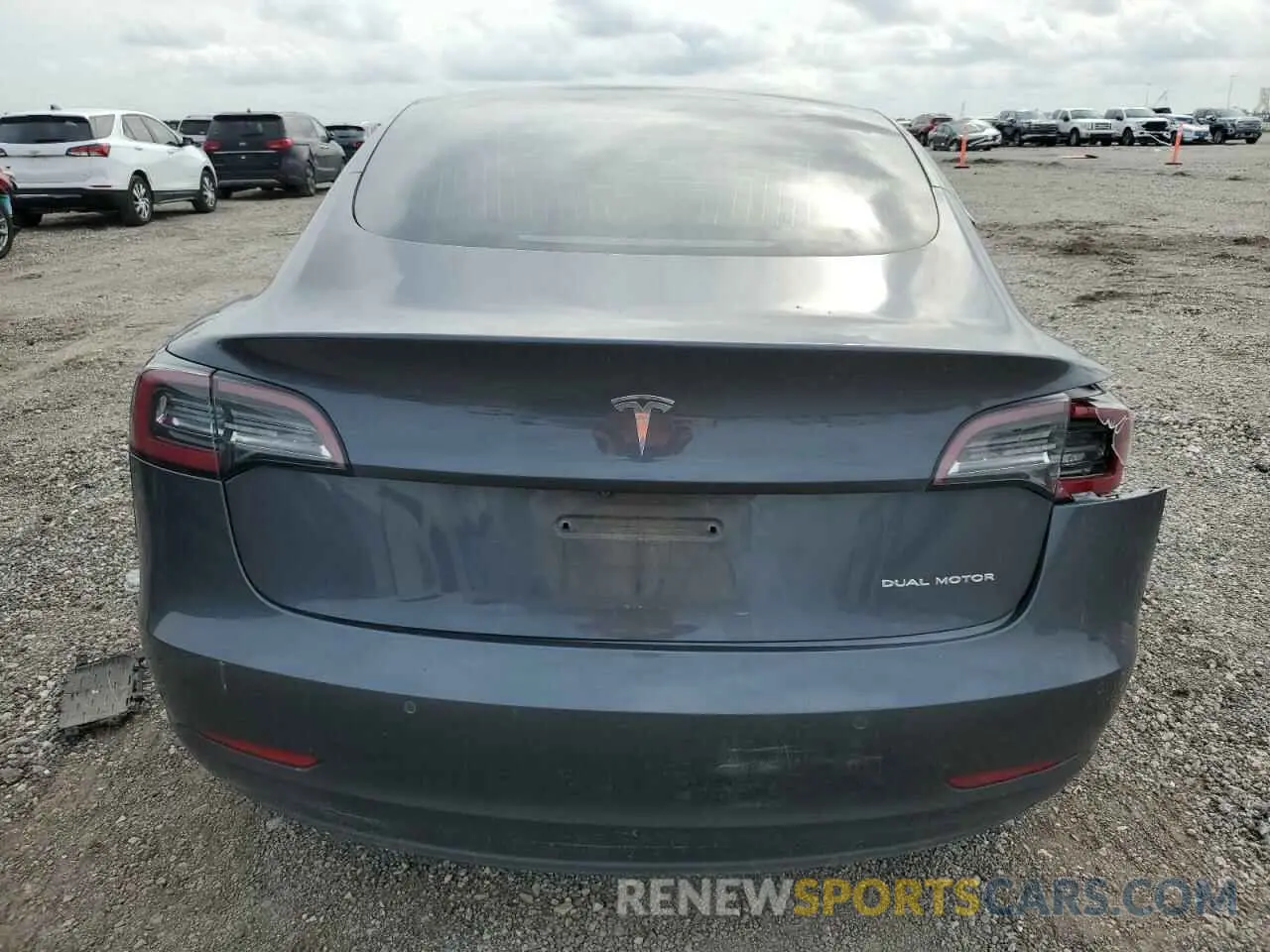 6 Photograph of a damaged car 5YJ3E1EBXKF389362 TESLA MODEL 3 2019