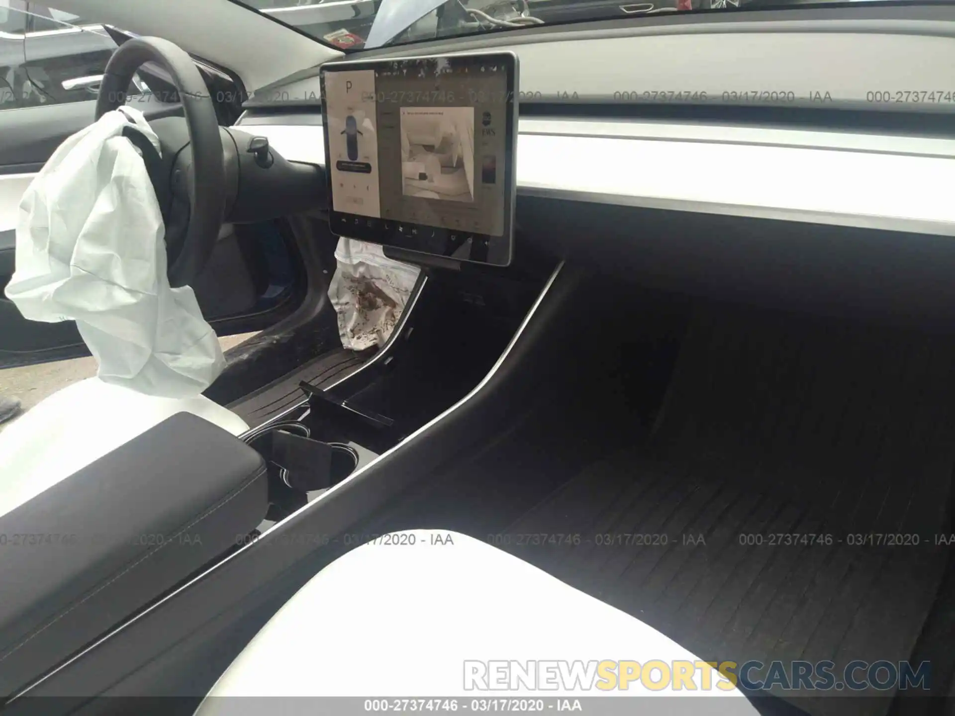 5 Photograph of a damaged car 5YJ3E1EBXKF391001 TESLA MODEL 3 2019