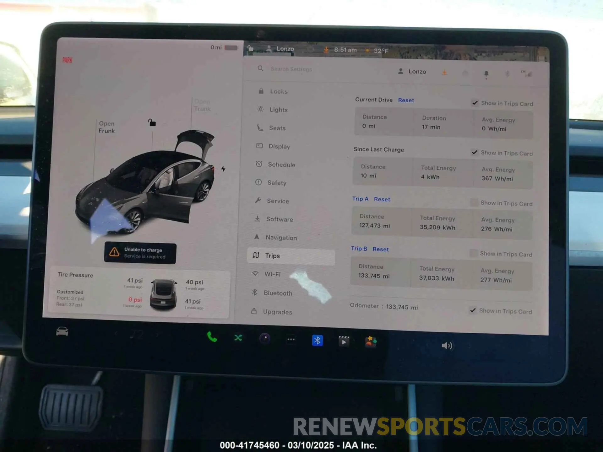 7 Photograph of a damaged car 5YJ3E1EBXKF392147 TESLA MODEL 3 2019