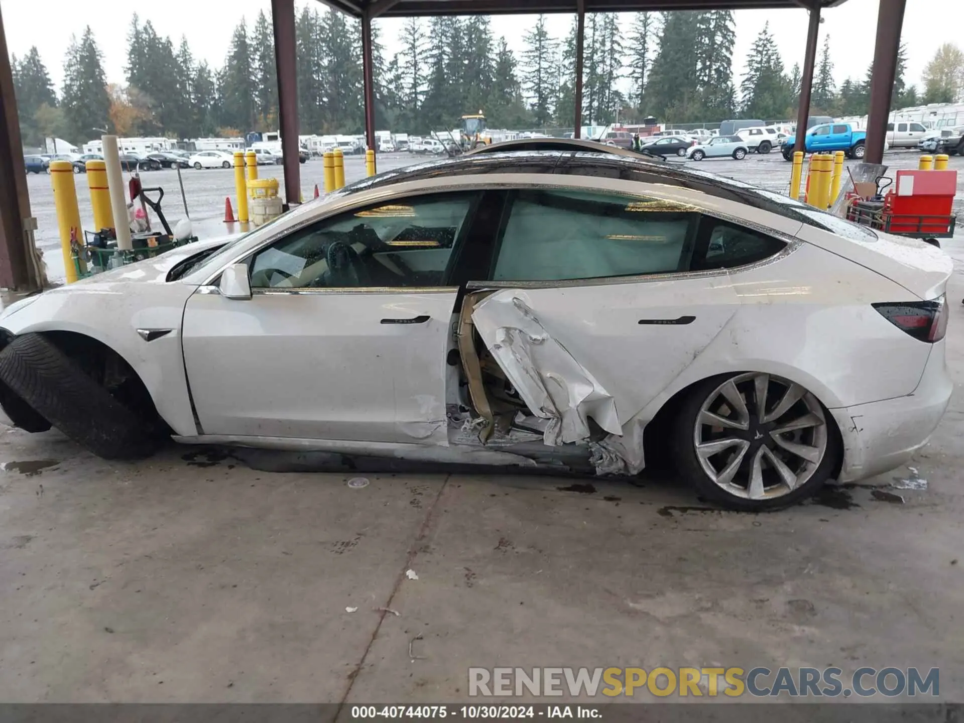 14 Photograph of a damaged car 5YJ3E1EBXKF392519 TESLA MODEL 3 2019