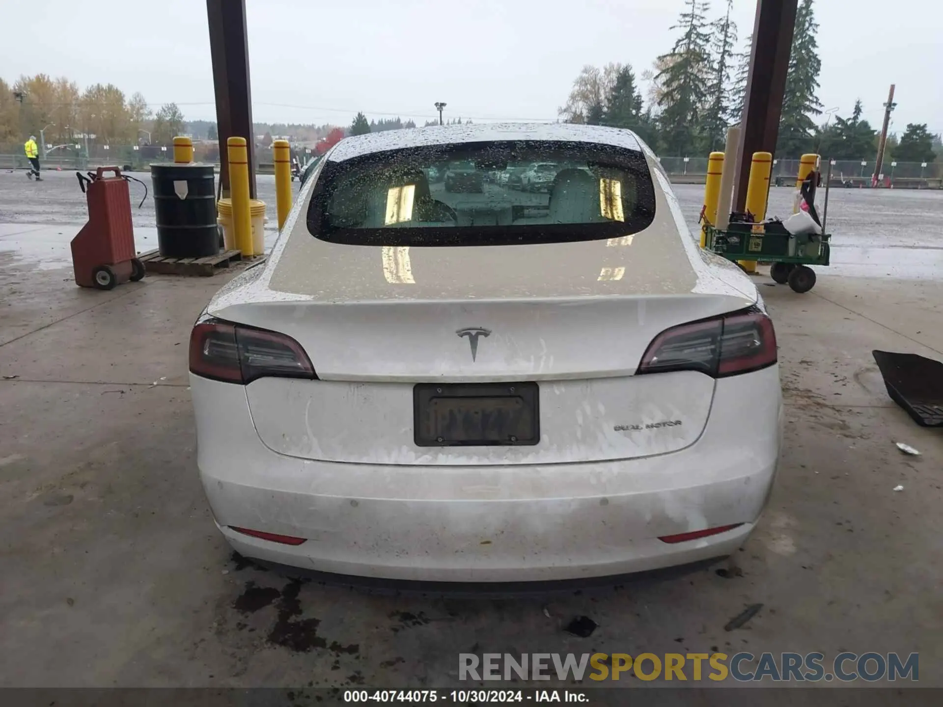 16 Photograph of a damaged car 5YJ3E1EBXKF392519 TESLA MODEL 3 2019