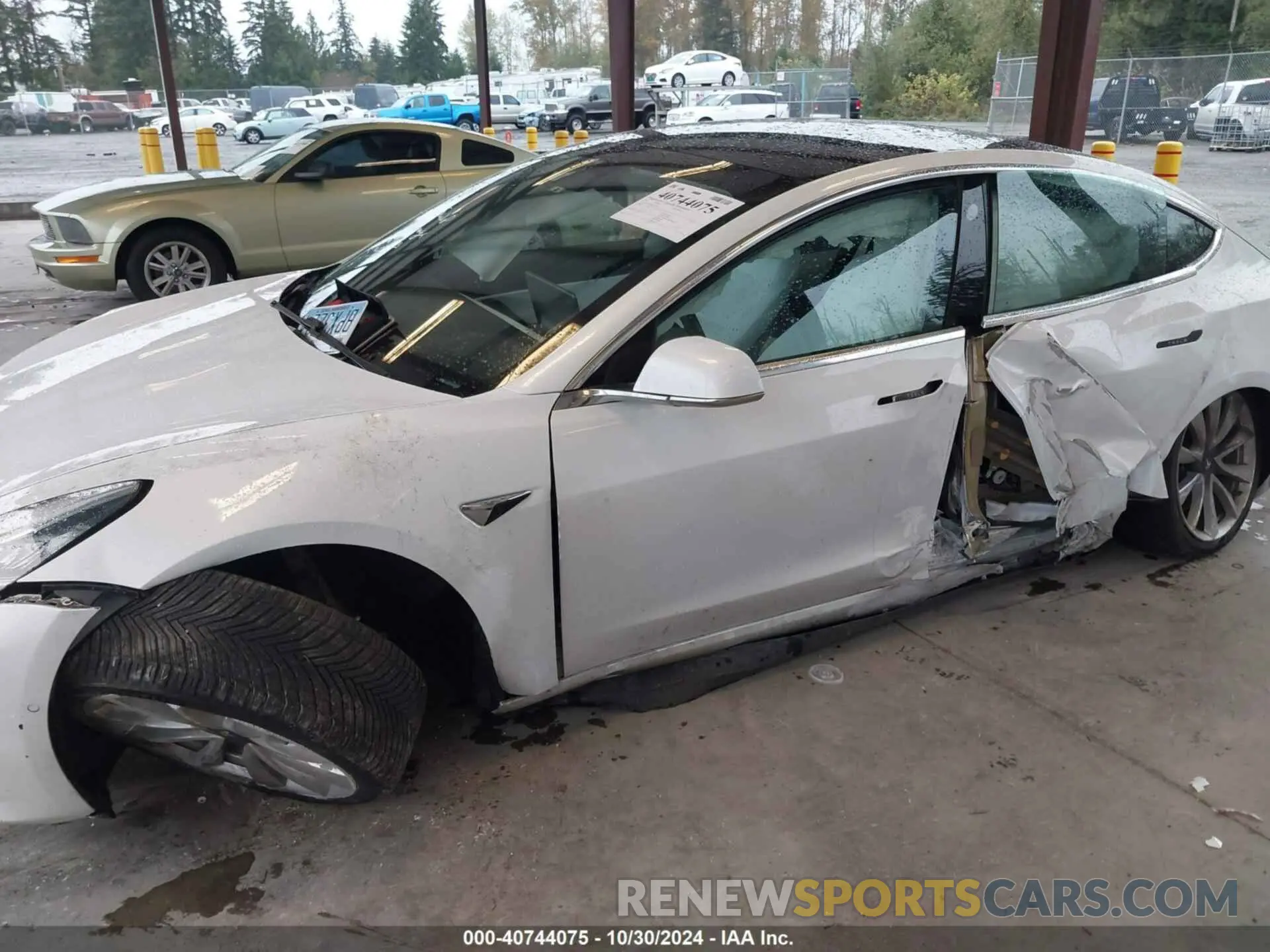 6 Photograph of a damaged car 5YJ3E1EBXKF392519 TESLA MODEL 3 2019