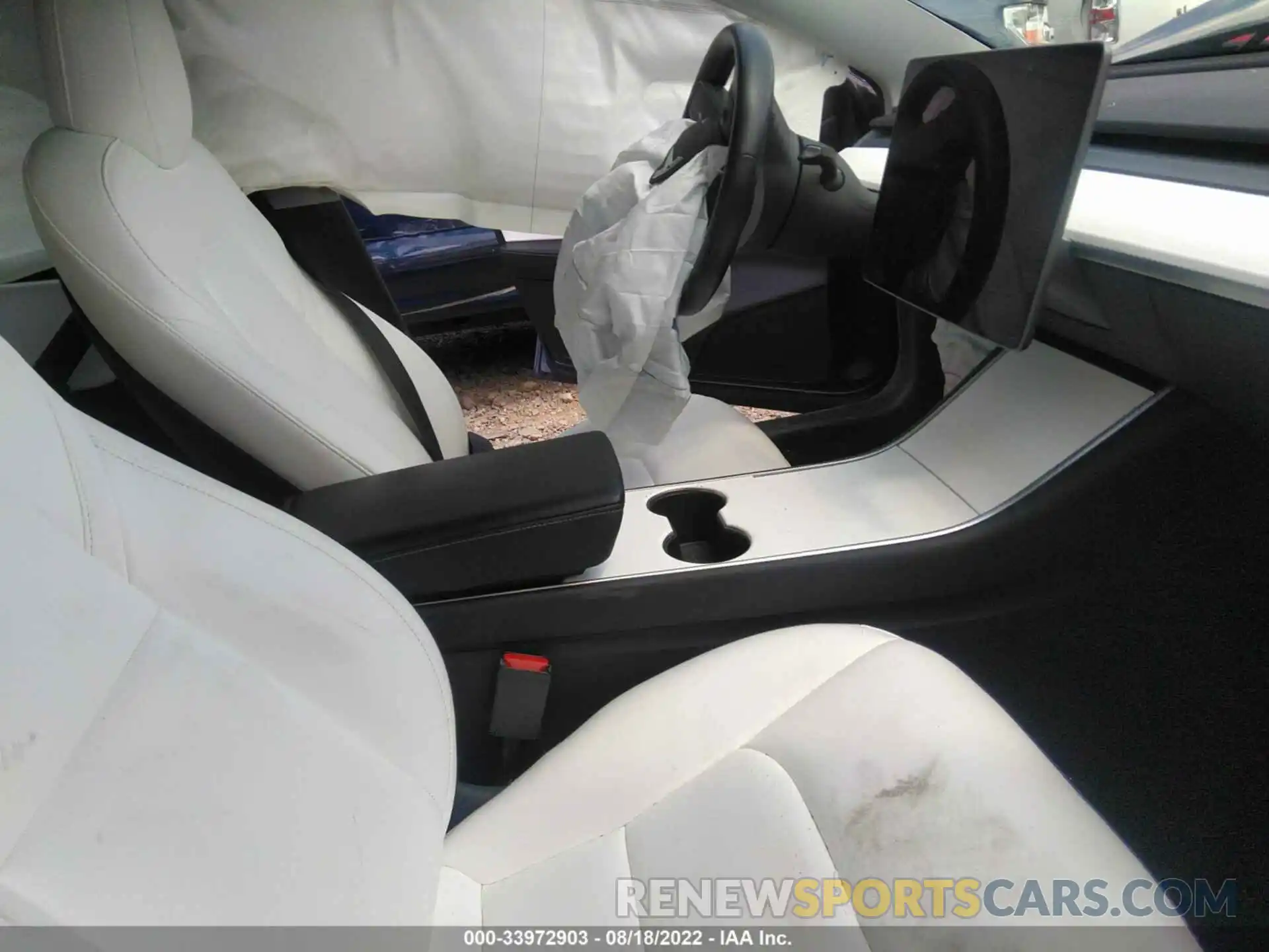 5 Photograph of a damaged car 5YJ3E1EBXKF406757 TESLA MODEL 3 2019