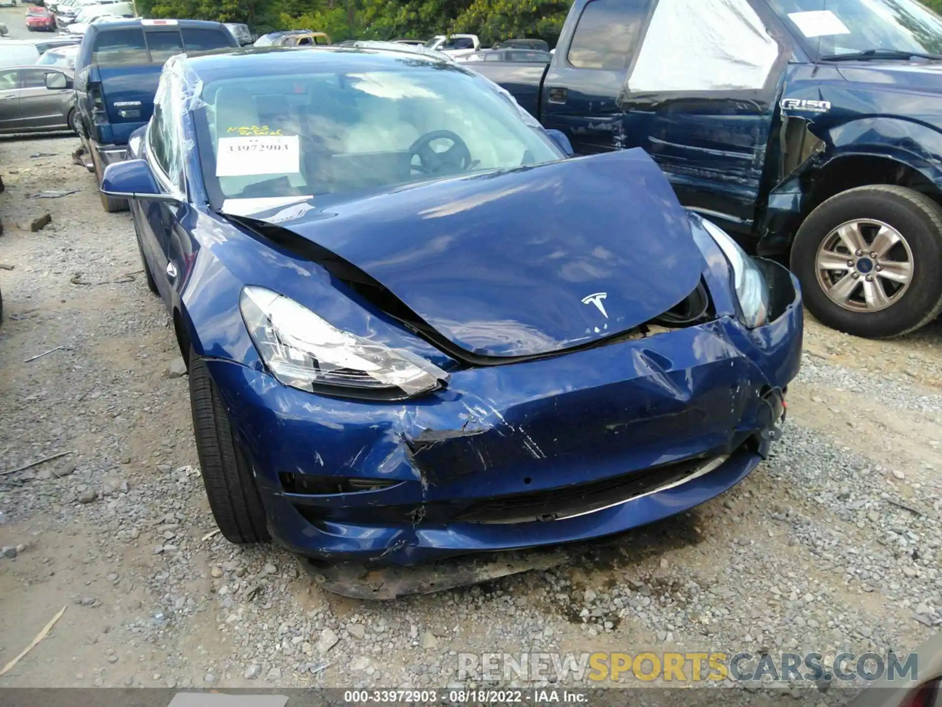 6 Photograph of a damaged car 5YJ3E1EBXKF406757 TESLA MODEL 3 2019