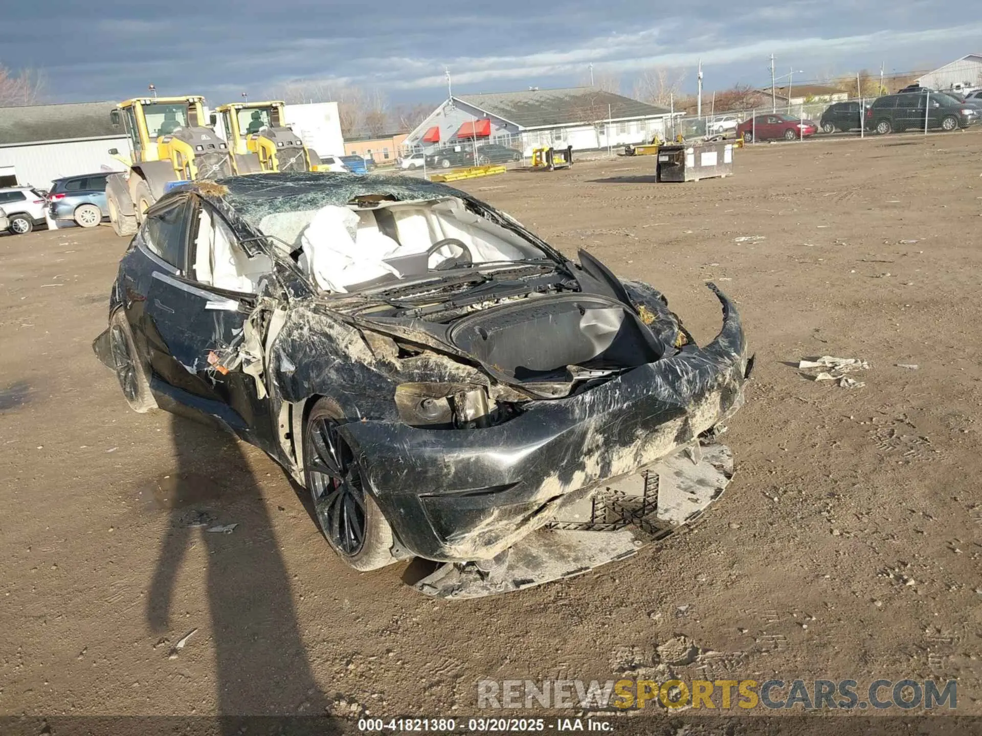 6 Photograph of a damaged car 5YJ3E1EBXKF413708 TESLA MODEL 3 2019
