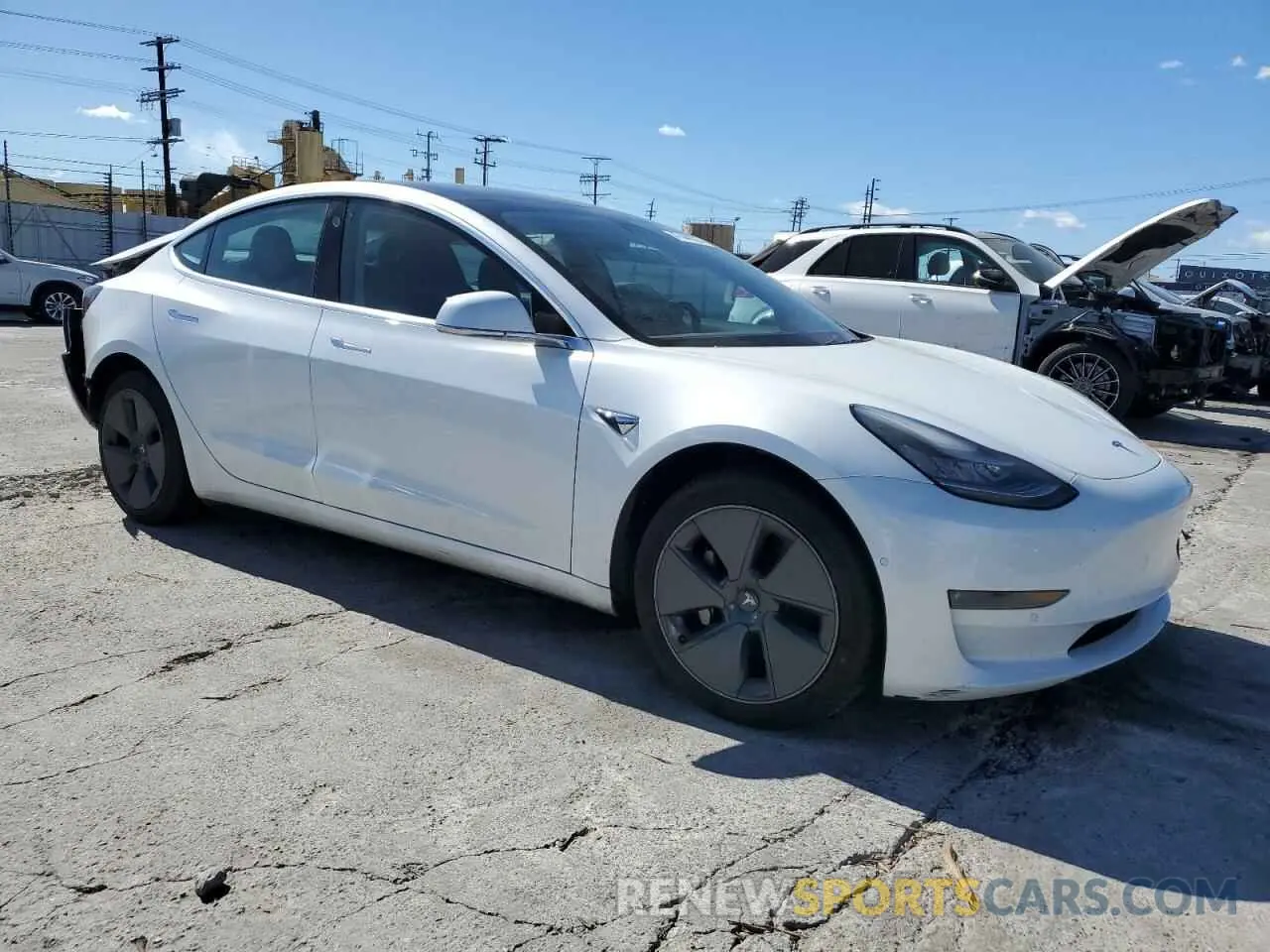 4 Photograph of a damaged car 5YJ3E1EBXKF436941 TESLA MODEL 3 2019